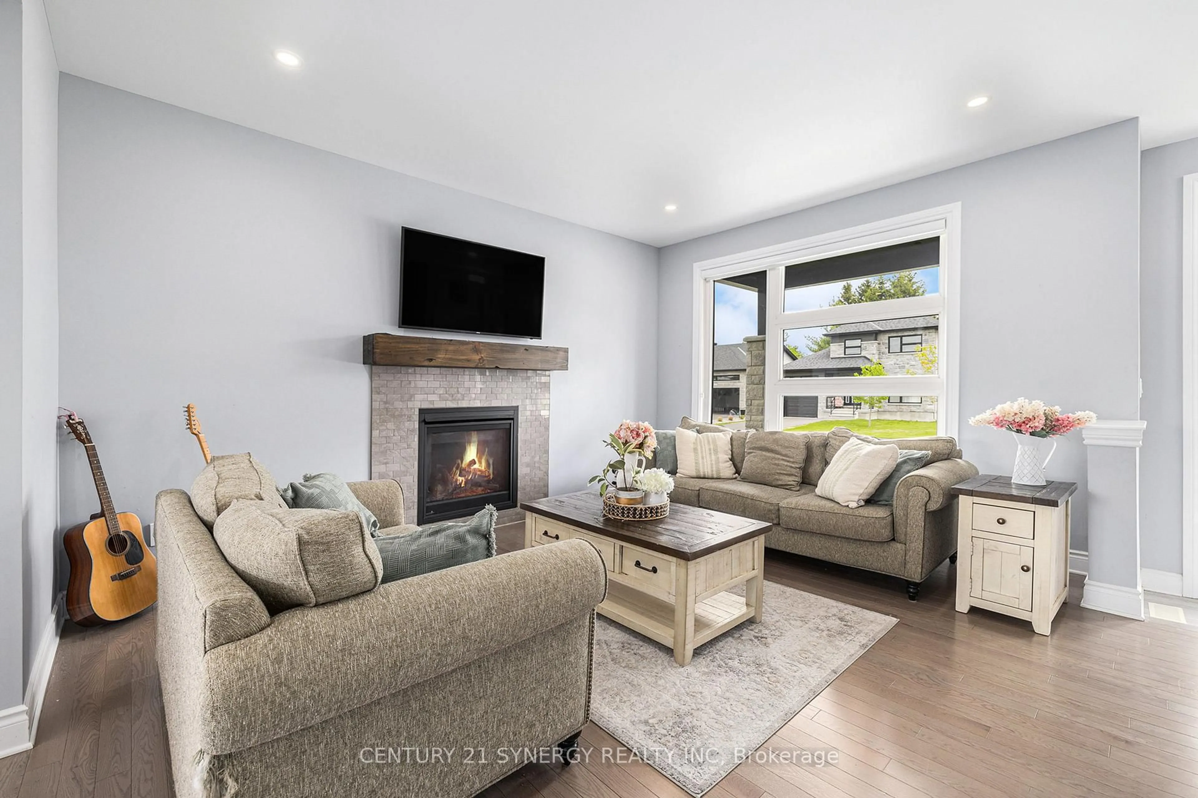 Living room with furniture, unknown for 20 Pleasant St, North Stormont Ontario K0A 1R0