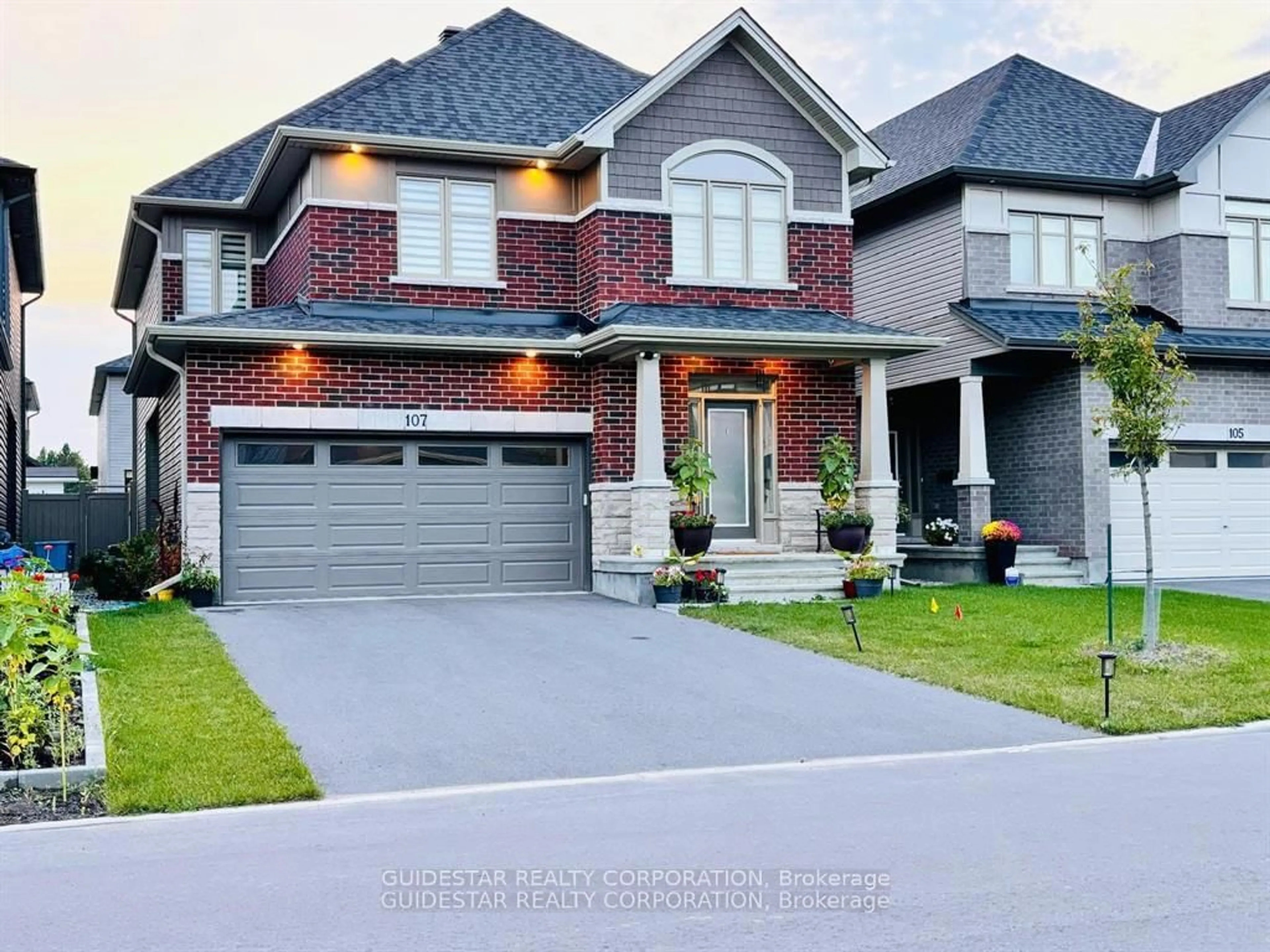 Home with brick exterior material, street for 107 Heirloom St, Ottawa Ontario K4M 0L3
