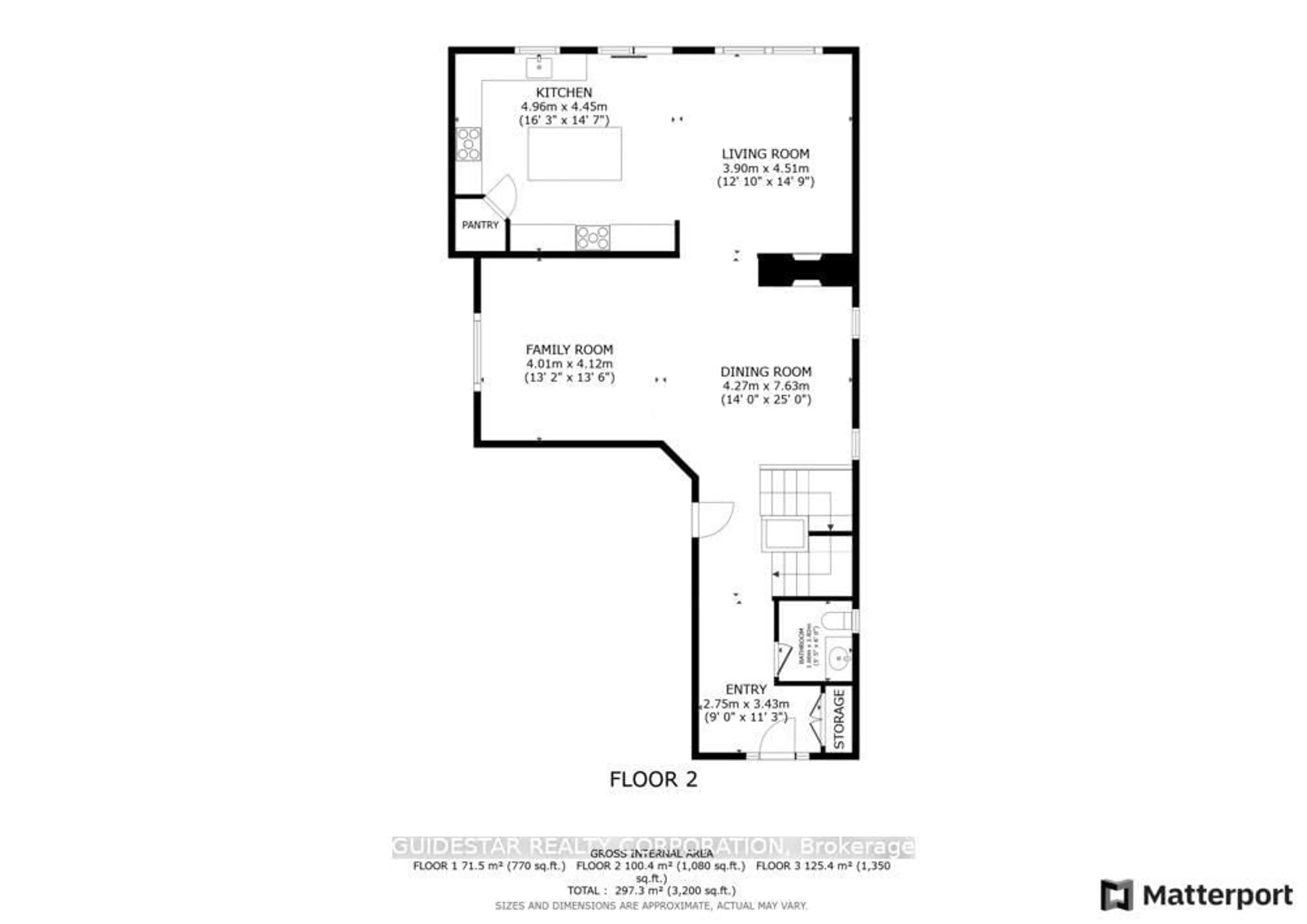 Floor plan for 107 Heirloom St, Ottawa Ontario K4M 0L3