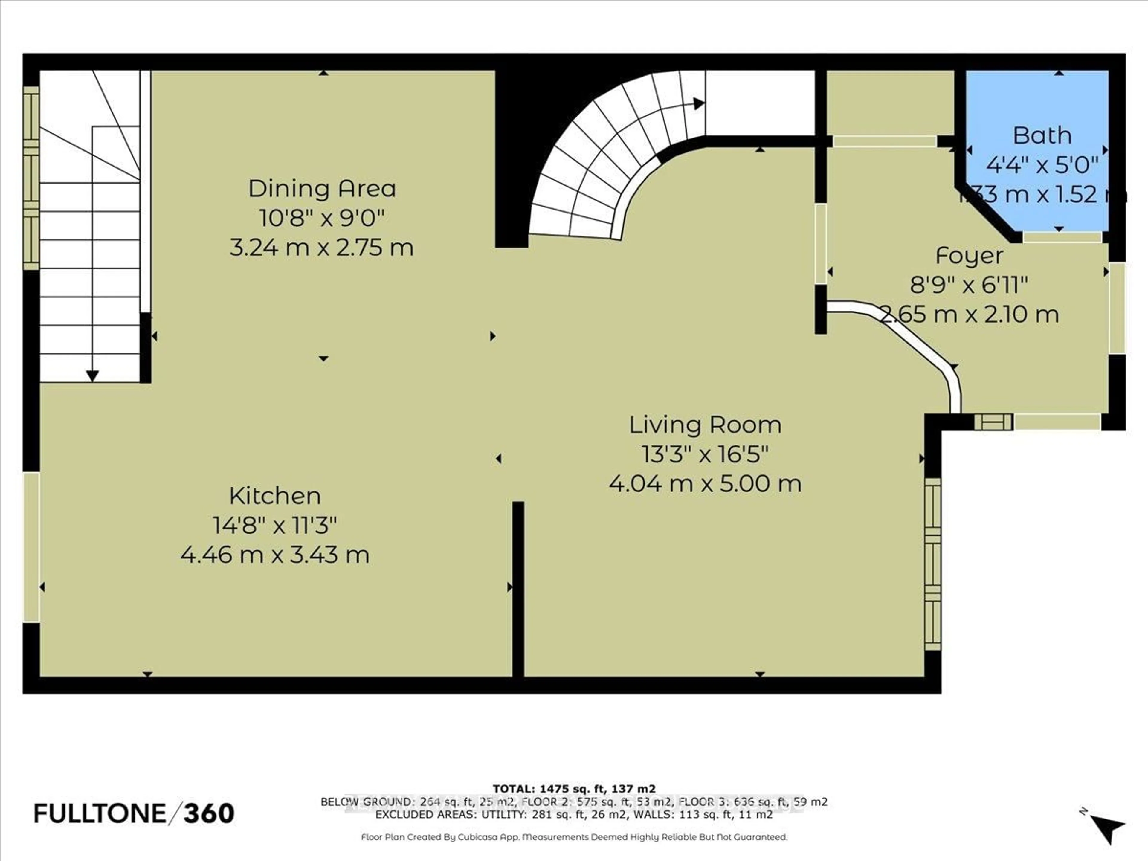 Floor plan for 304 Applecross Cres, Ottawa Ontario K2K 0C4