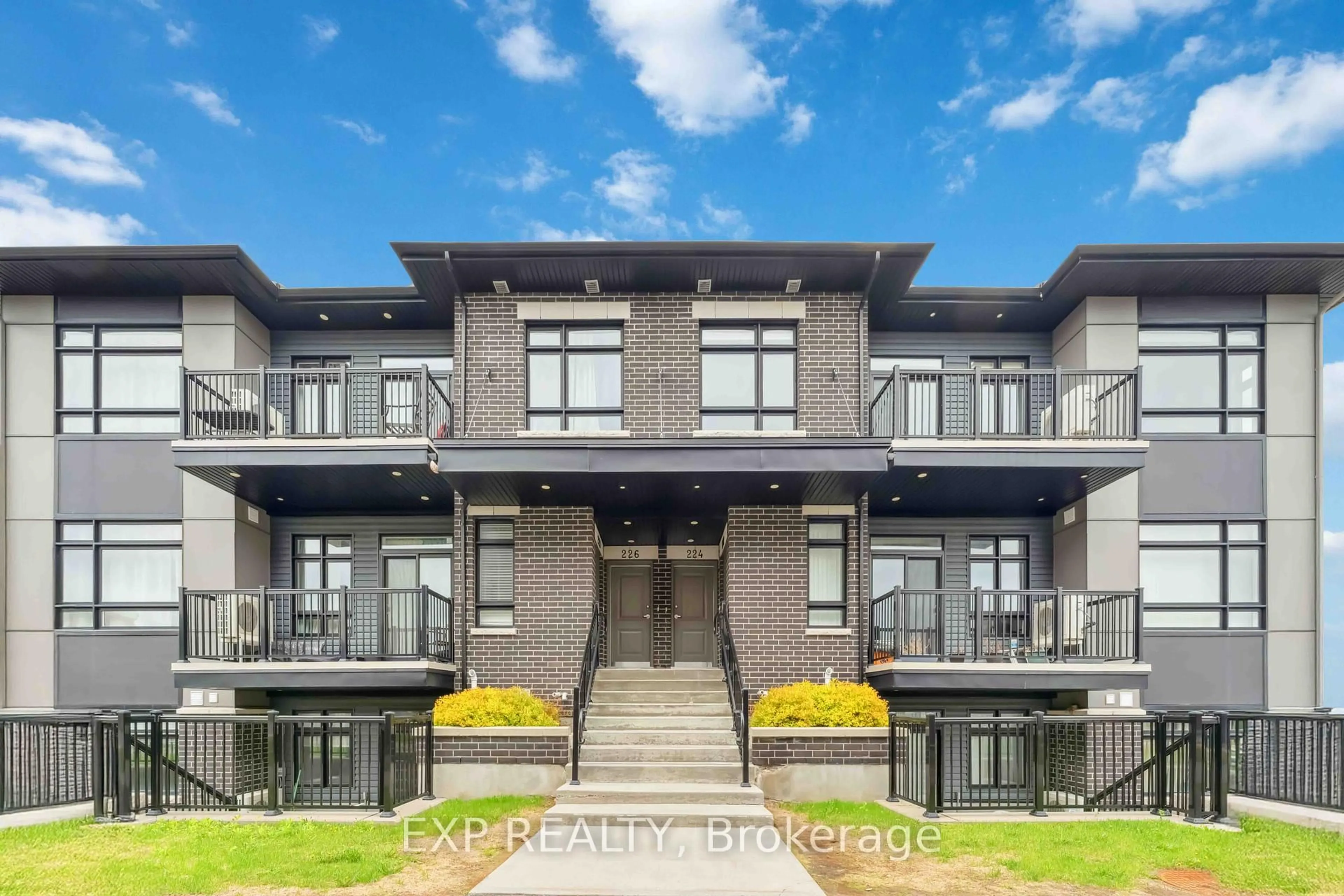 Home with brick exterior material, building for 224 Big Sky Private, Ottawa Ontario K1T 0M8