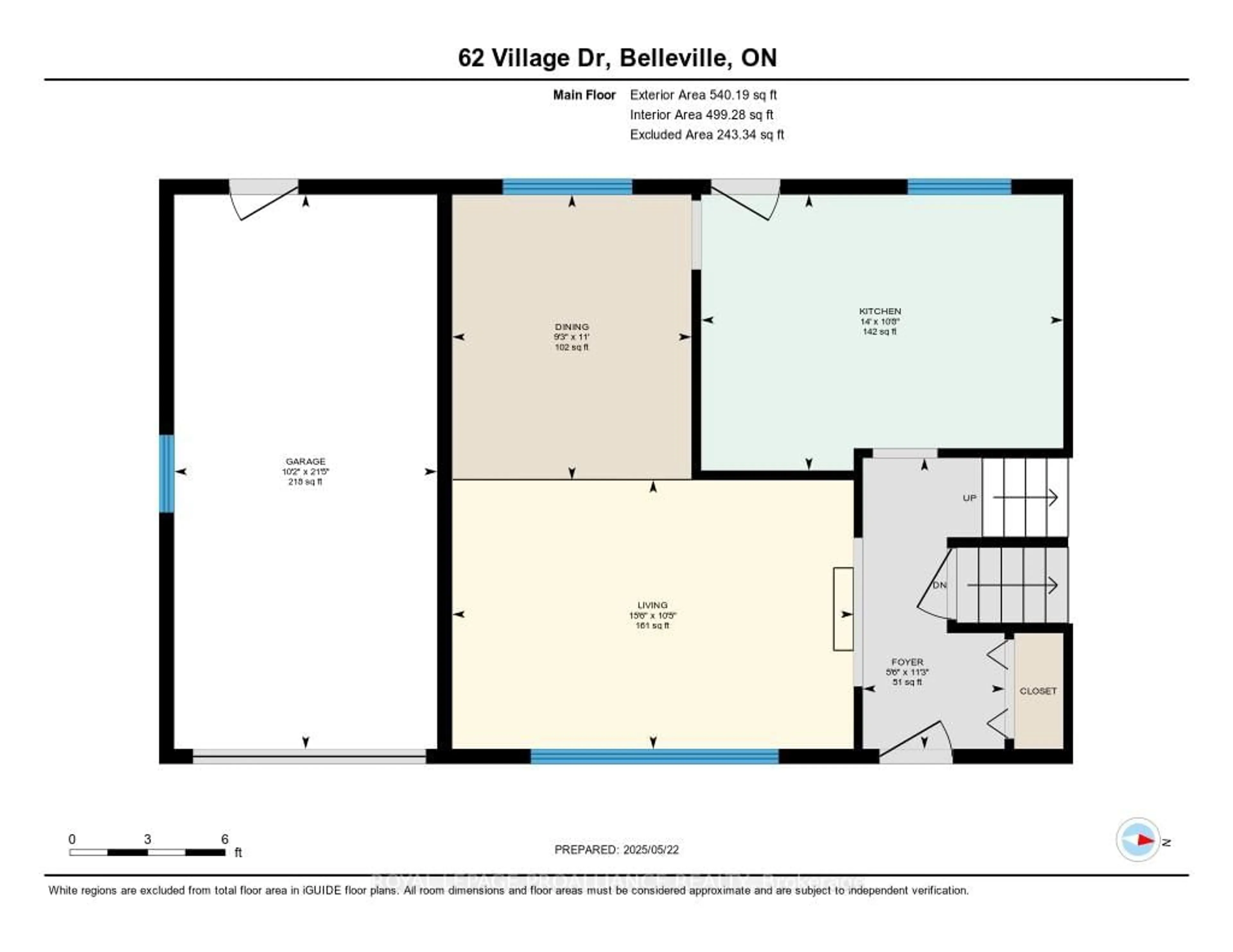 Floor plan for 62 Village Dr, Belleville Ontario K8P 4L5