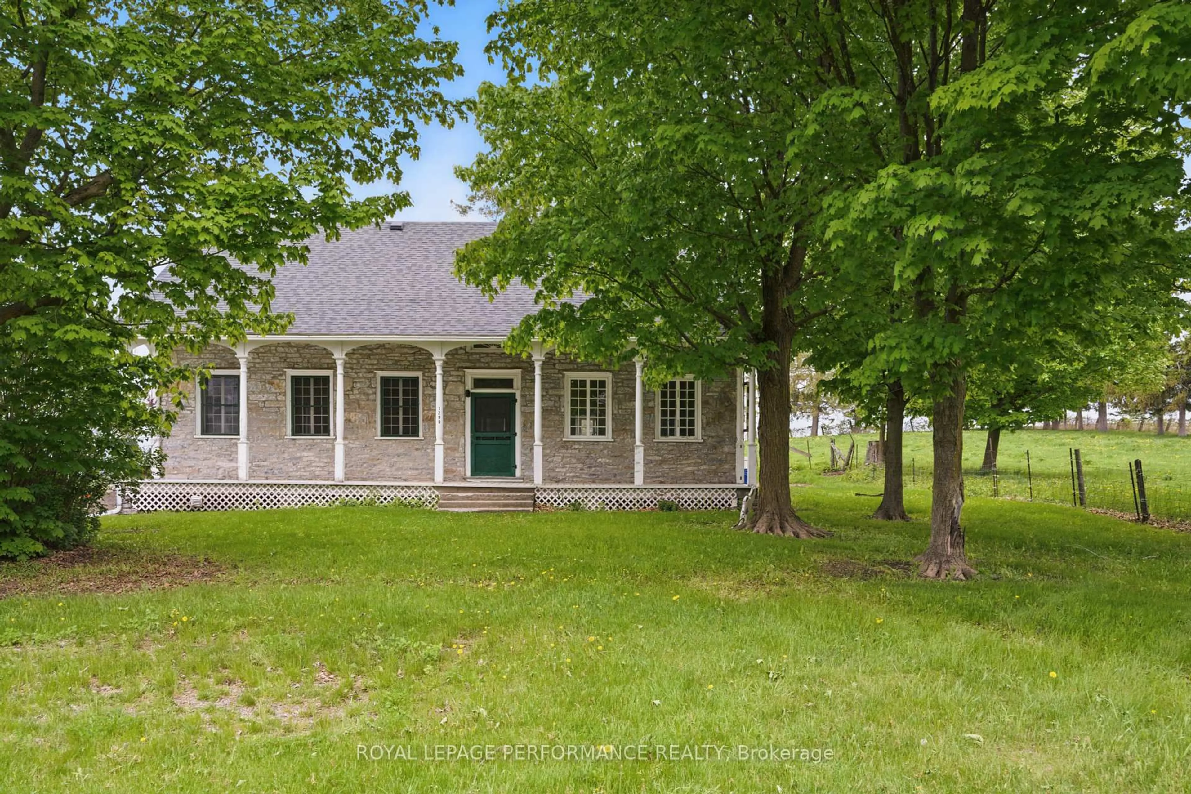 A pic from outside/outdoor area/front of a property/back of a property/a pic from drone, street for 1290 Ritchance Rd, Champlain Ontario K0B 1K0