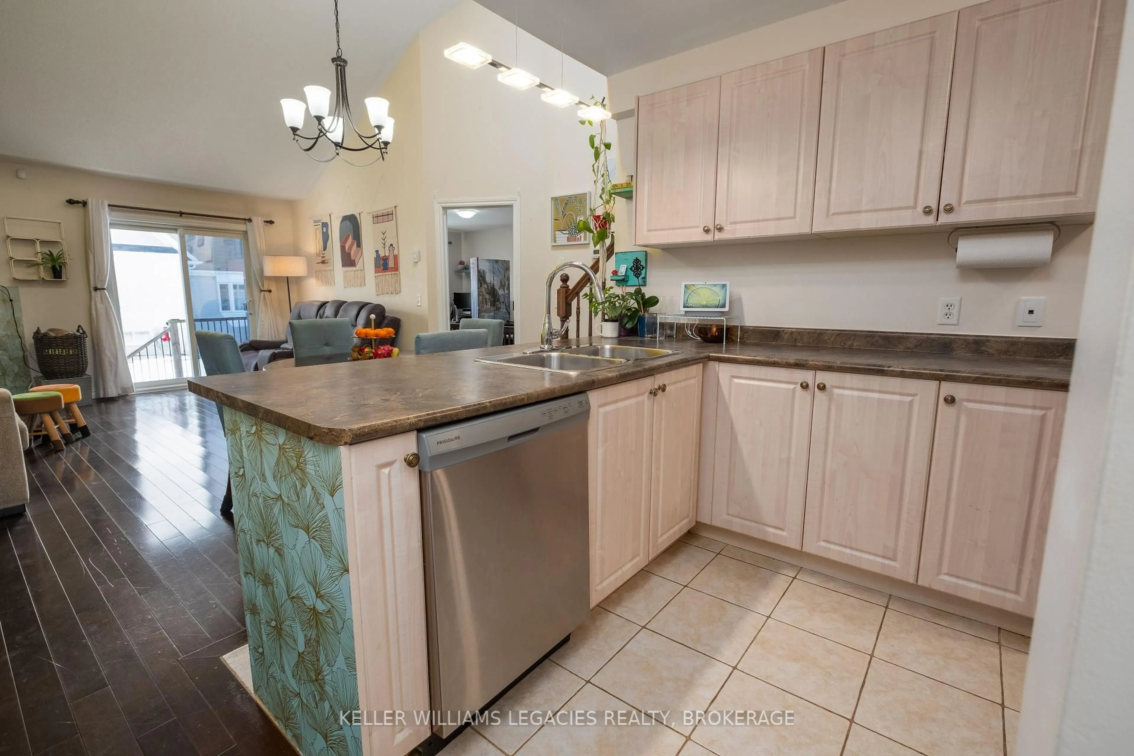 Open concept kitchen, ceramic/tile floor for 484 Country Club Dr, Bath Ontario K0H 1G0