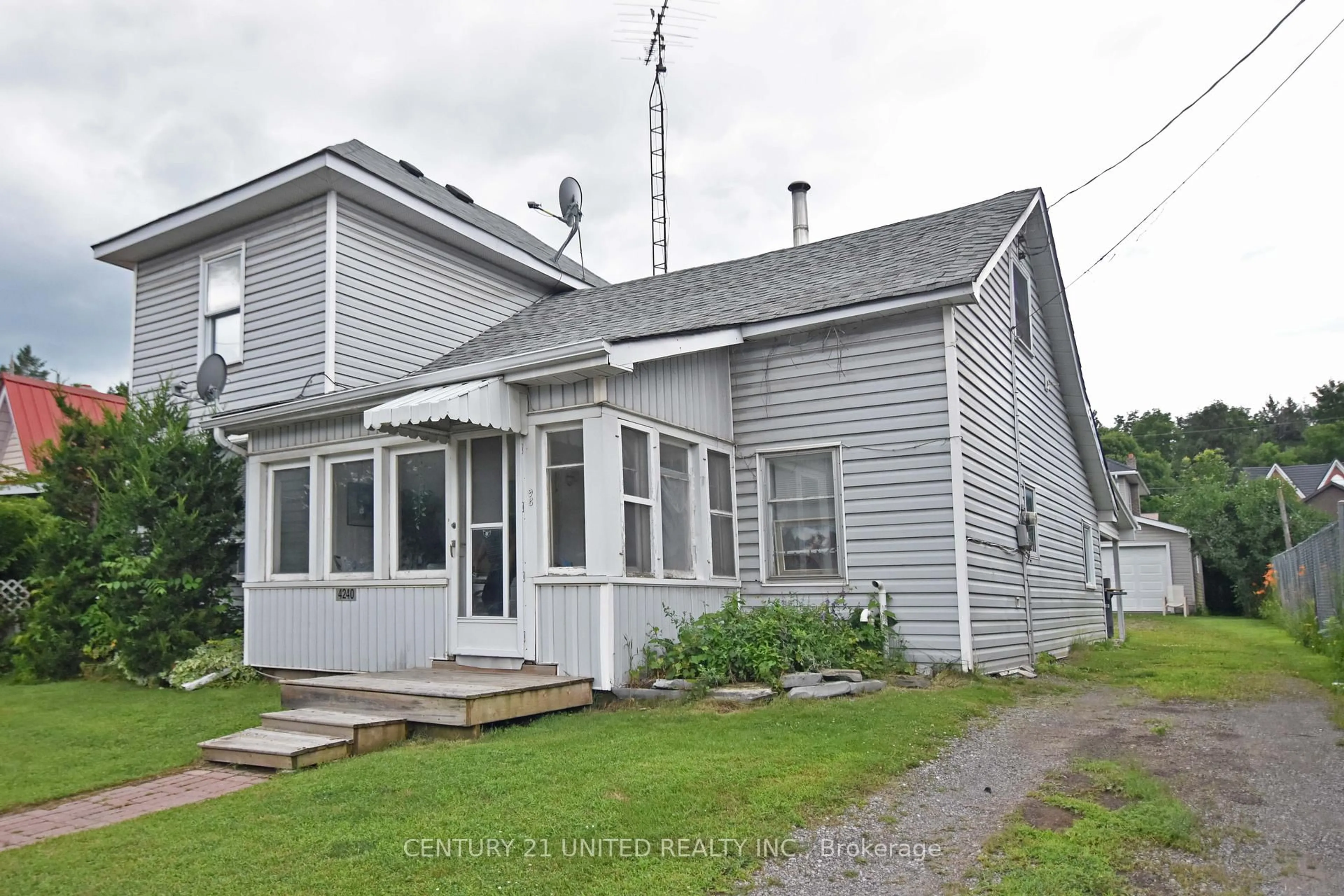 Home with vinyl exterior material, street for 4240 Hwy 7 N/A, Asphodel-Norwood Ontario K0L 2W0