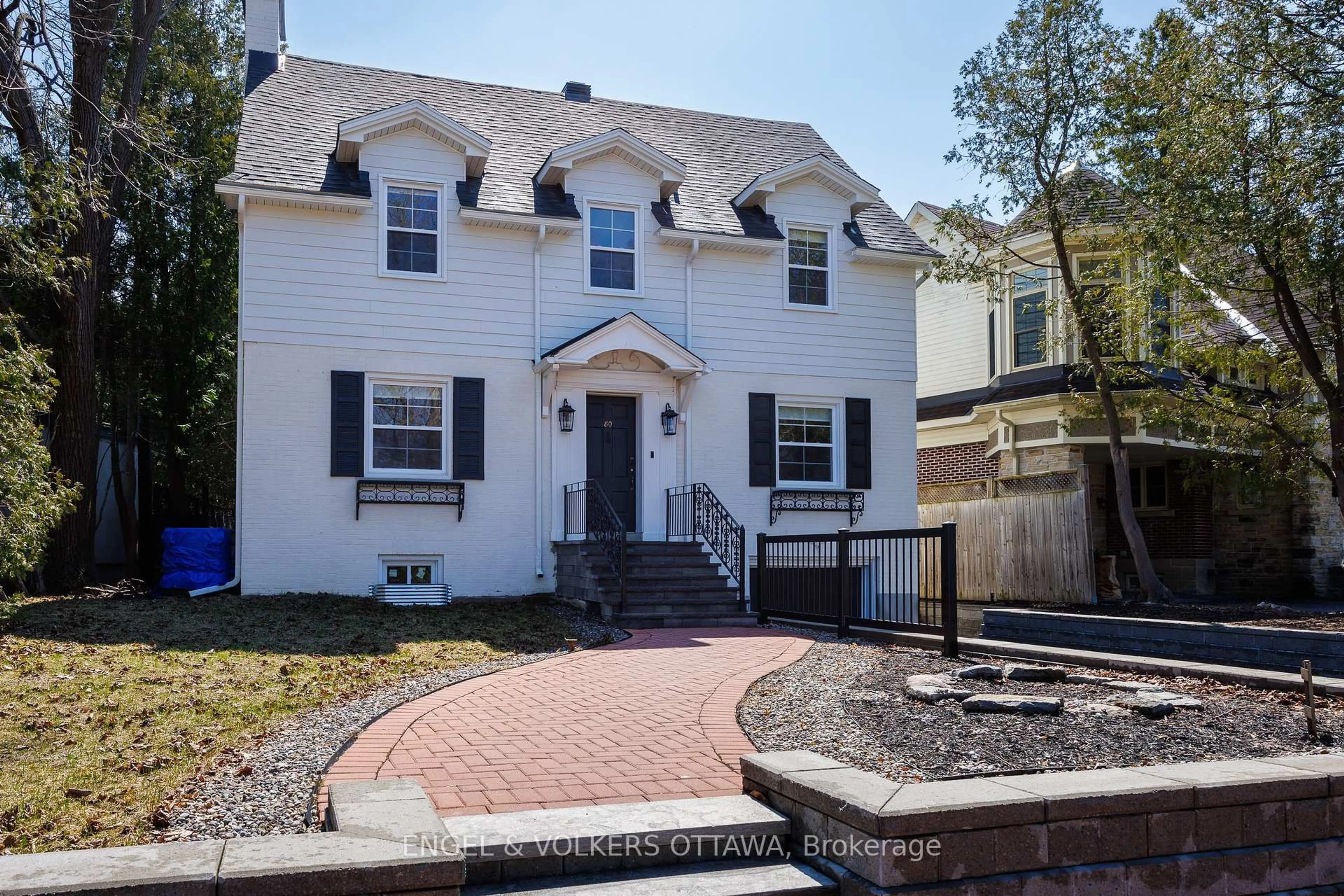 Home with brick exterior material, street for 80 Geneva St, Ottawa Ontario K1Y 3N7