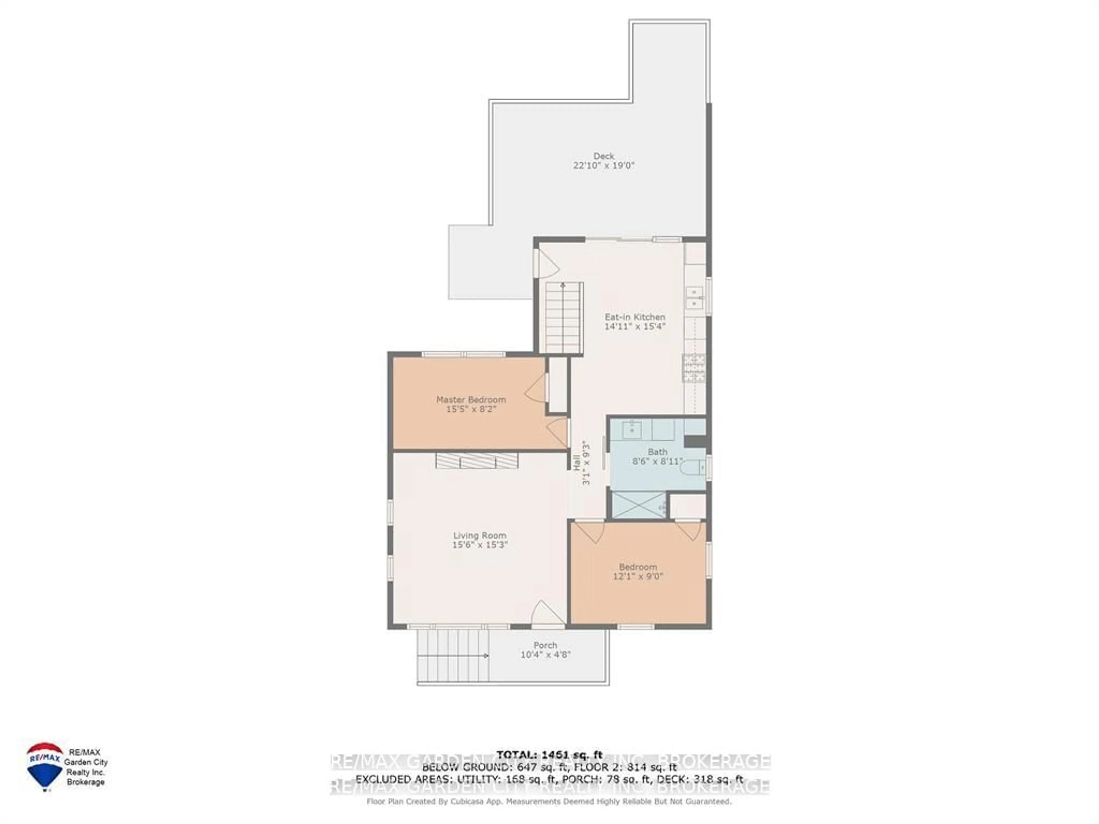 Floor plan for 68 Carlton St, St. Catharines Ontario L2R 1P8