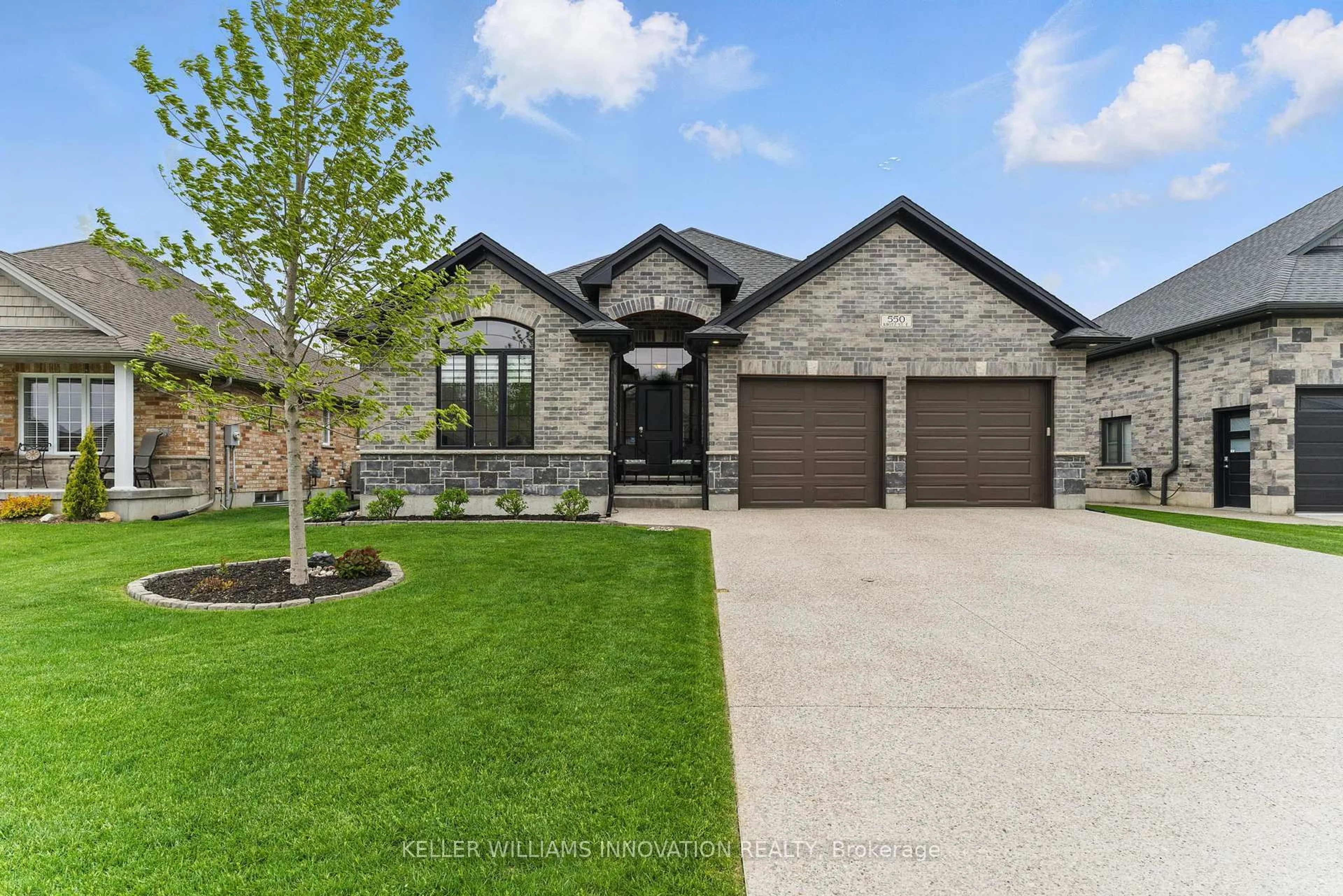 Home with brick exterior material, street for 550 Krotz St, North Perth Ontario N4W 0E4