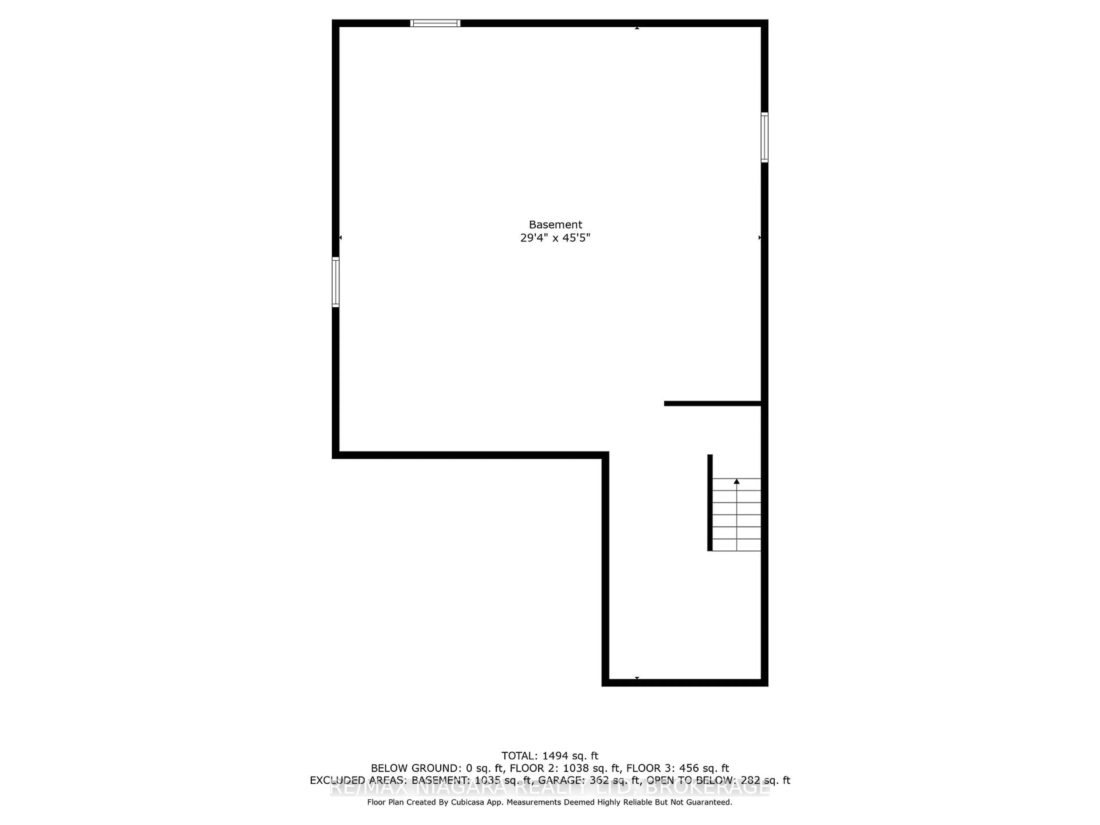 Floor plan for 52 Bur Oak Dr, Thorold Ontario L2V 0L9