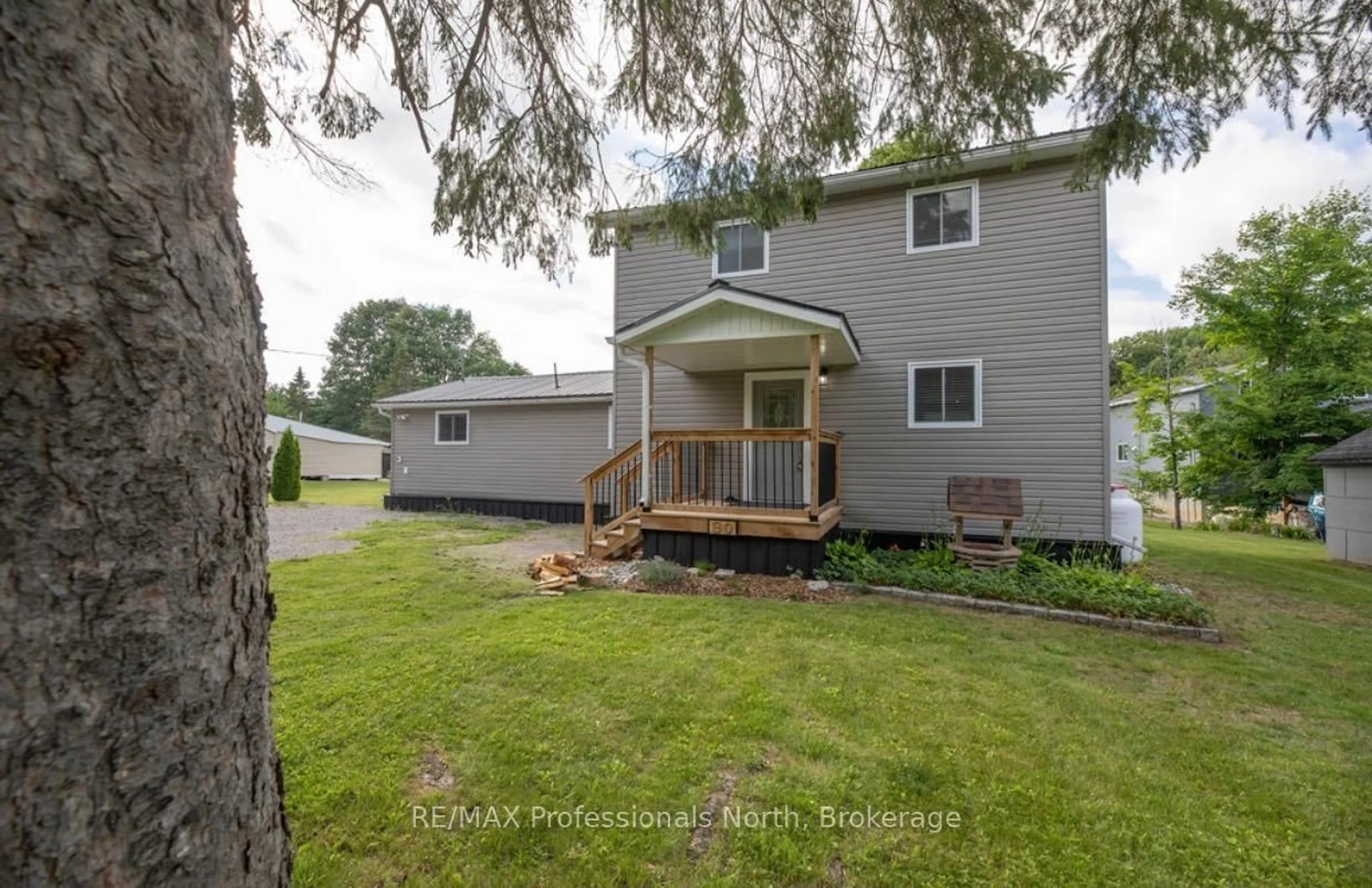 Home with vinyl exterior material, street for 90 KOZY KOVE Rd, Kawartha Lakes Ontario K0M 1C0