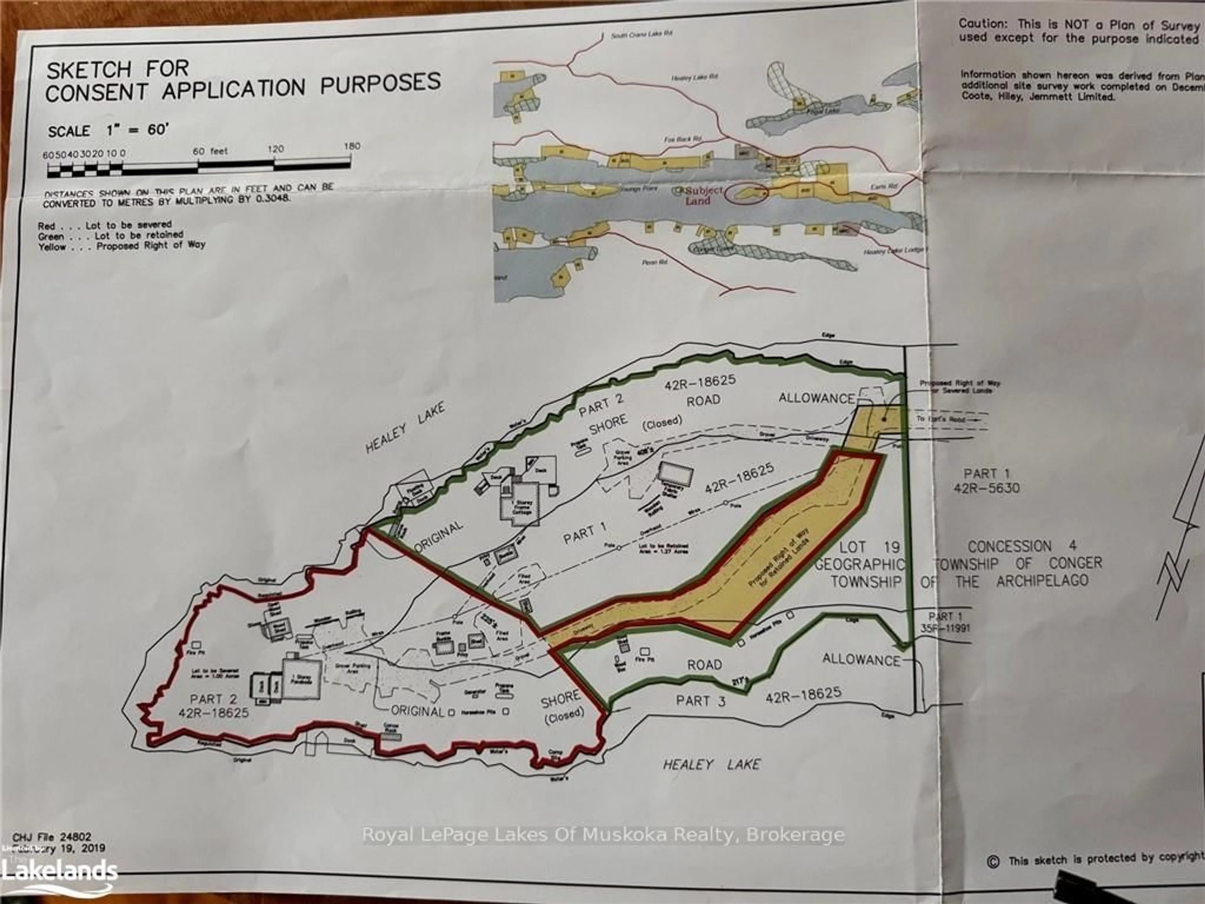 Picture of a map for 71 EARLS Rd, The Archipelago Ontario P0C 1H0
