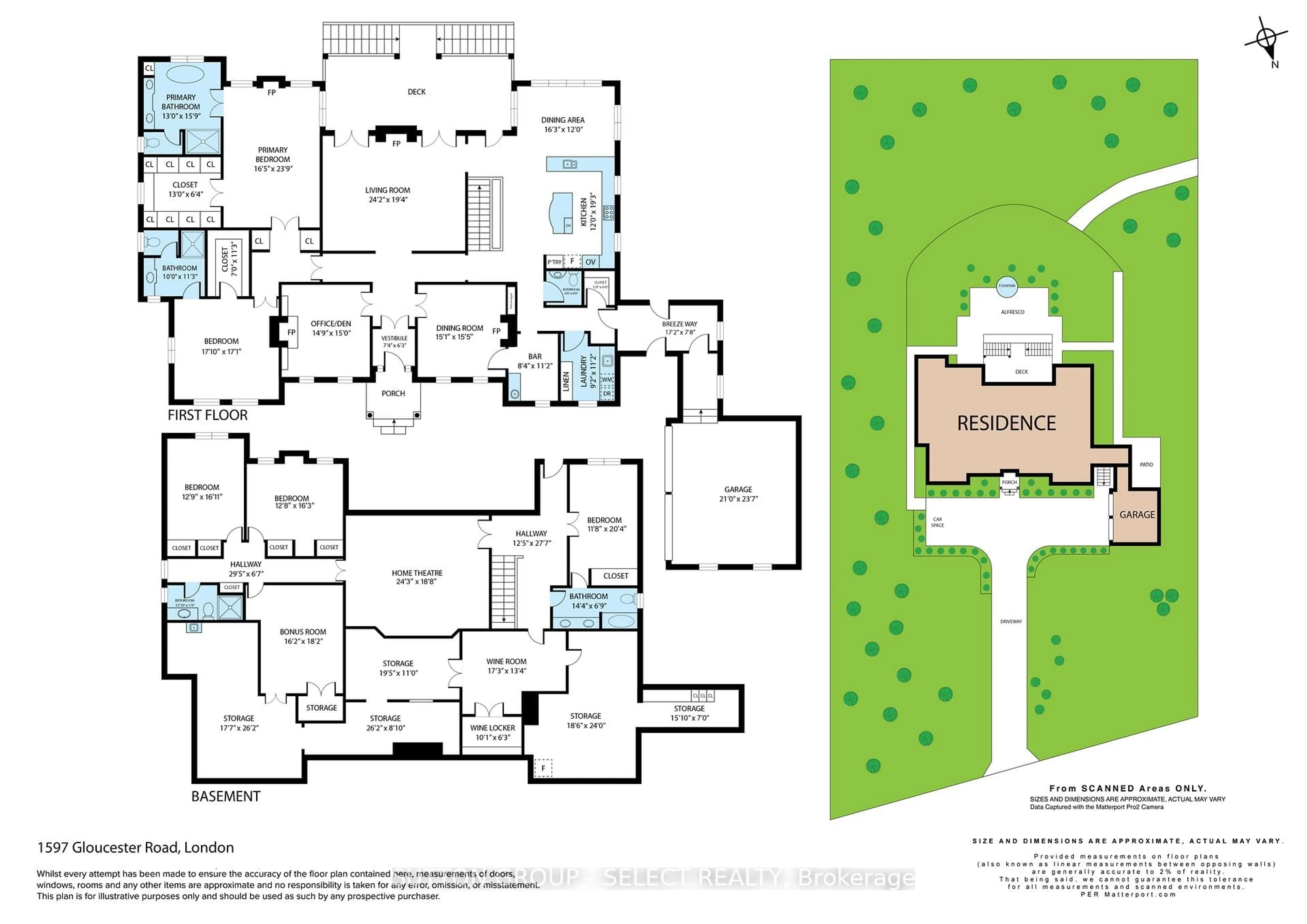 Floor plan for 1597 Gloucester Rd, London North Ontario N6G 2S5