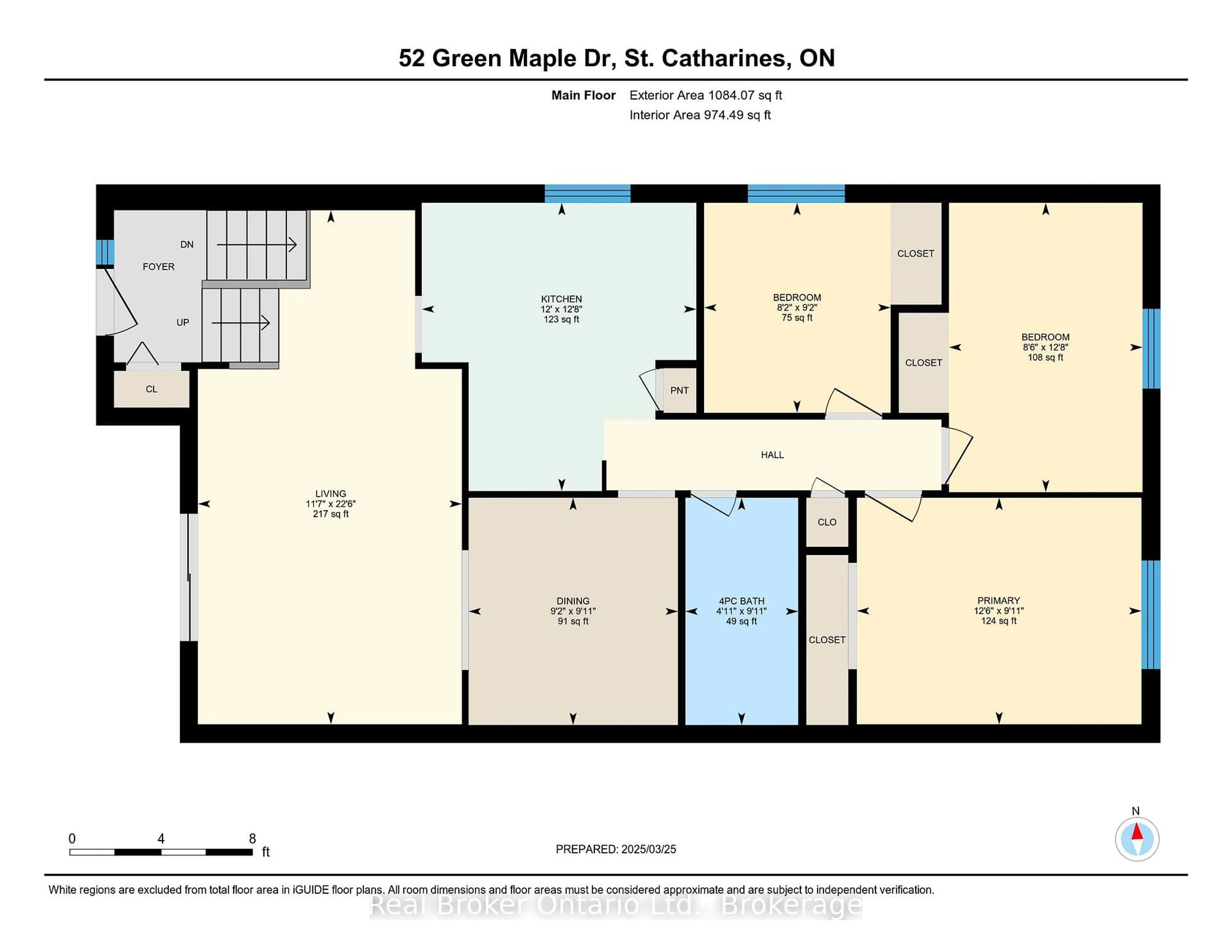 Floor plan for 52 Green Maple Dr, St. Catharines Ontario L2P 3P9