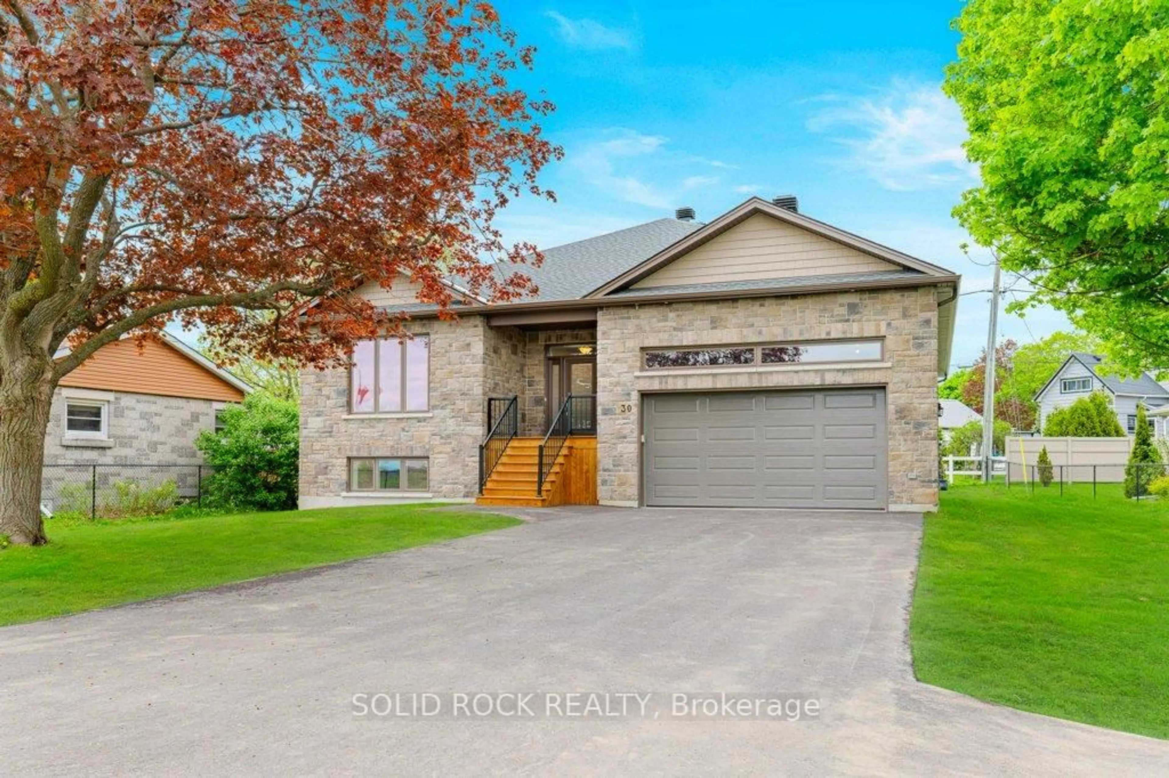 Home with brick exterior material, street for 30 Lakeview Dr, South Dundas Ontario K0E 1K0