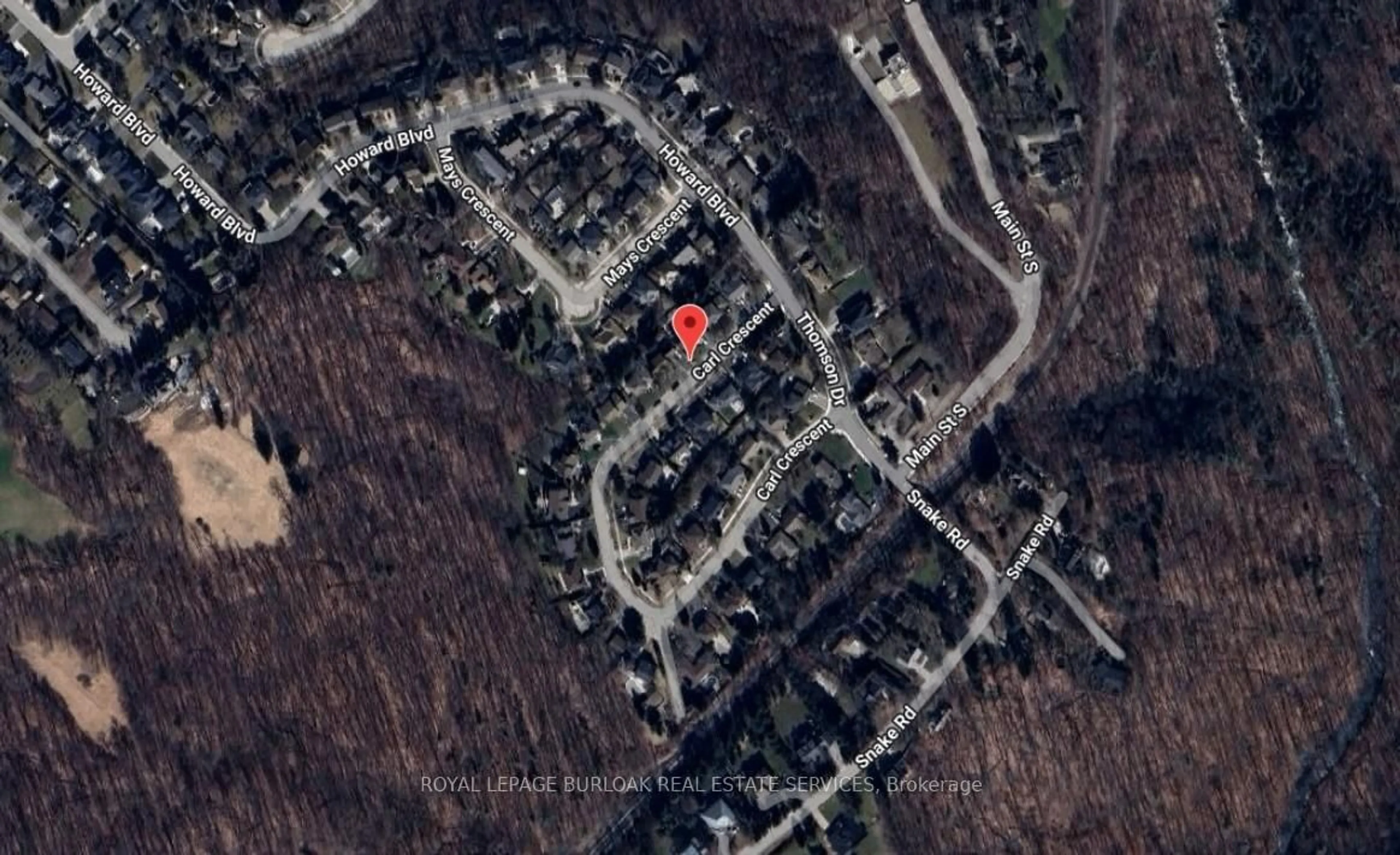 Picture of a map for 6 Carl Cres, Hamilton Ontario L0R 2H4