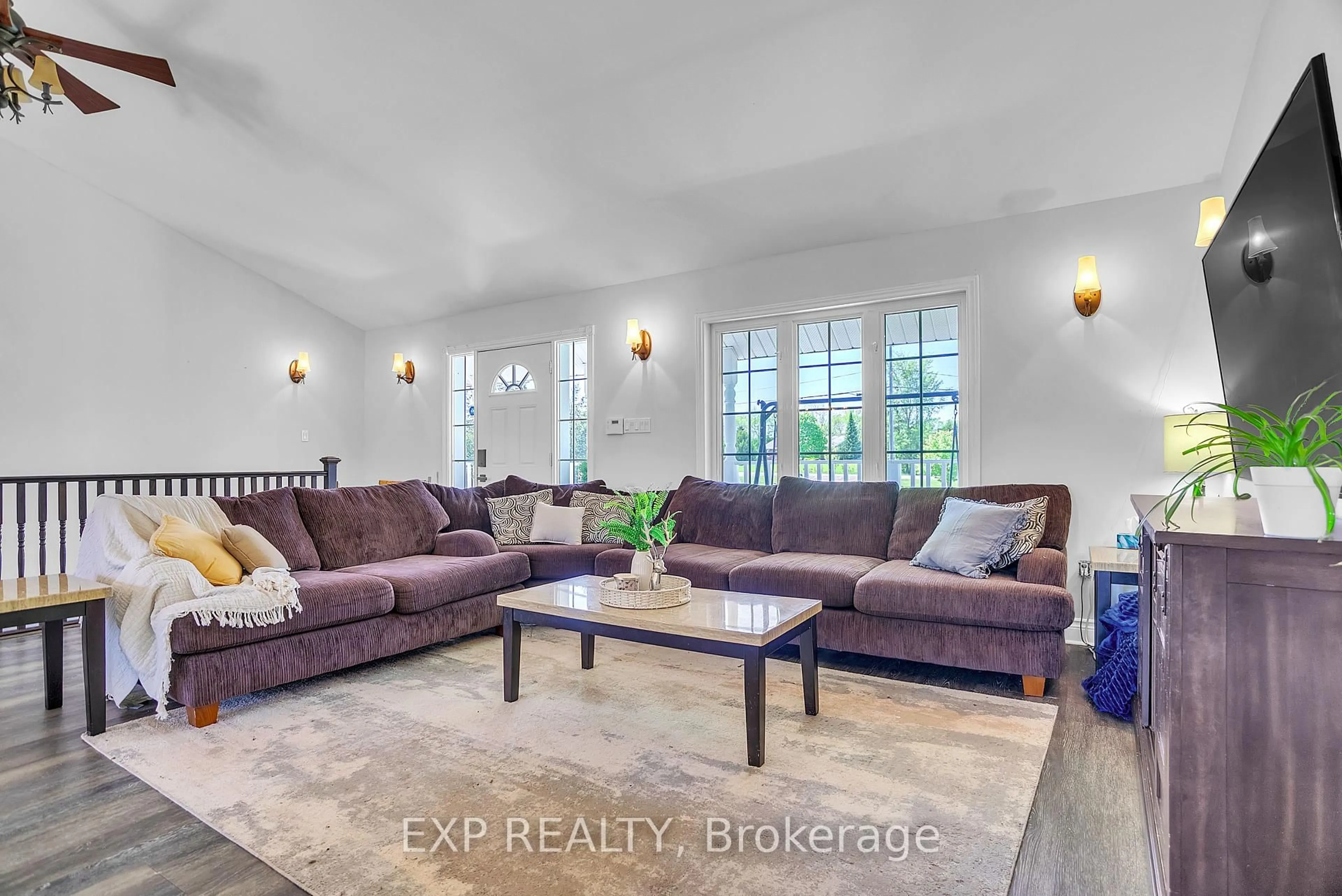 Living room with furniture, ceramic/tile floor for 854 Scuttlehole Rd, Belleville Ontario K0K 2Y0