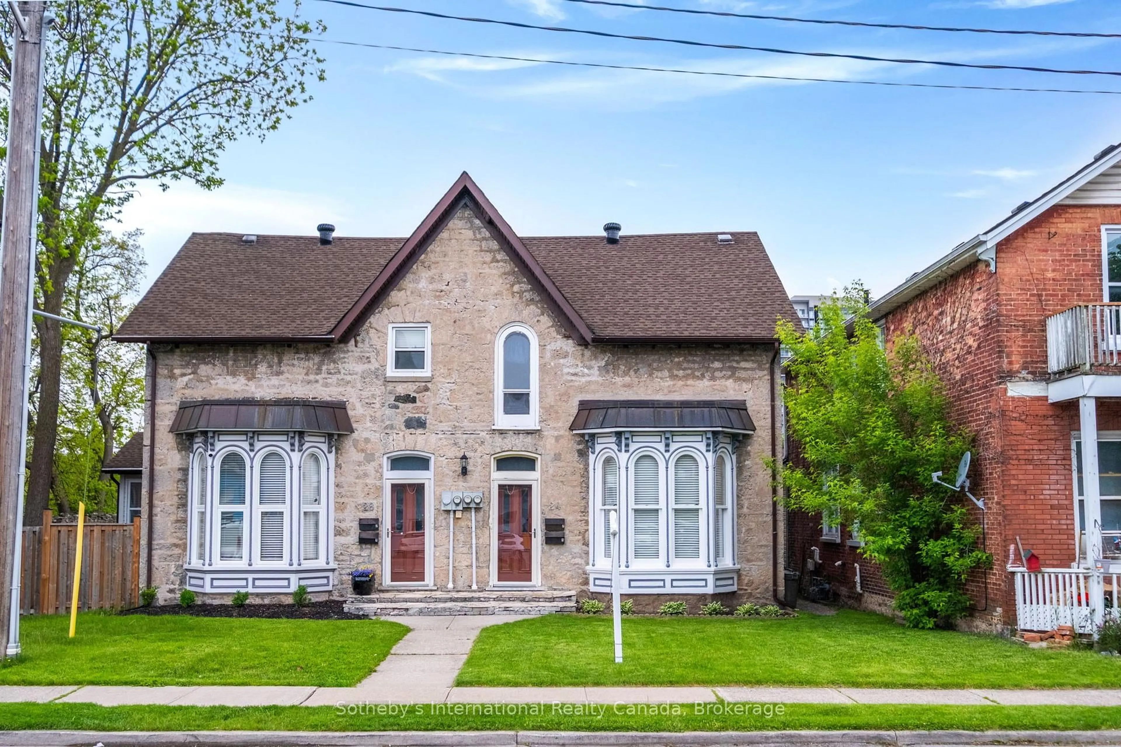 Home with brick exterior material, street for 24 Veterans Way, Cambridge Ontario N1R 3K7