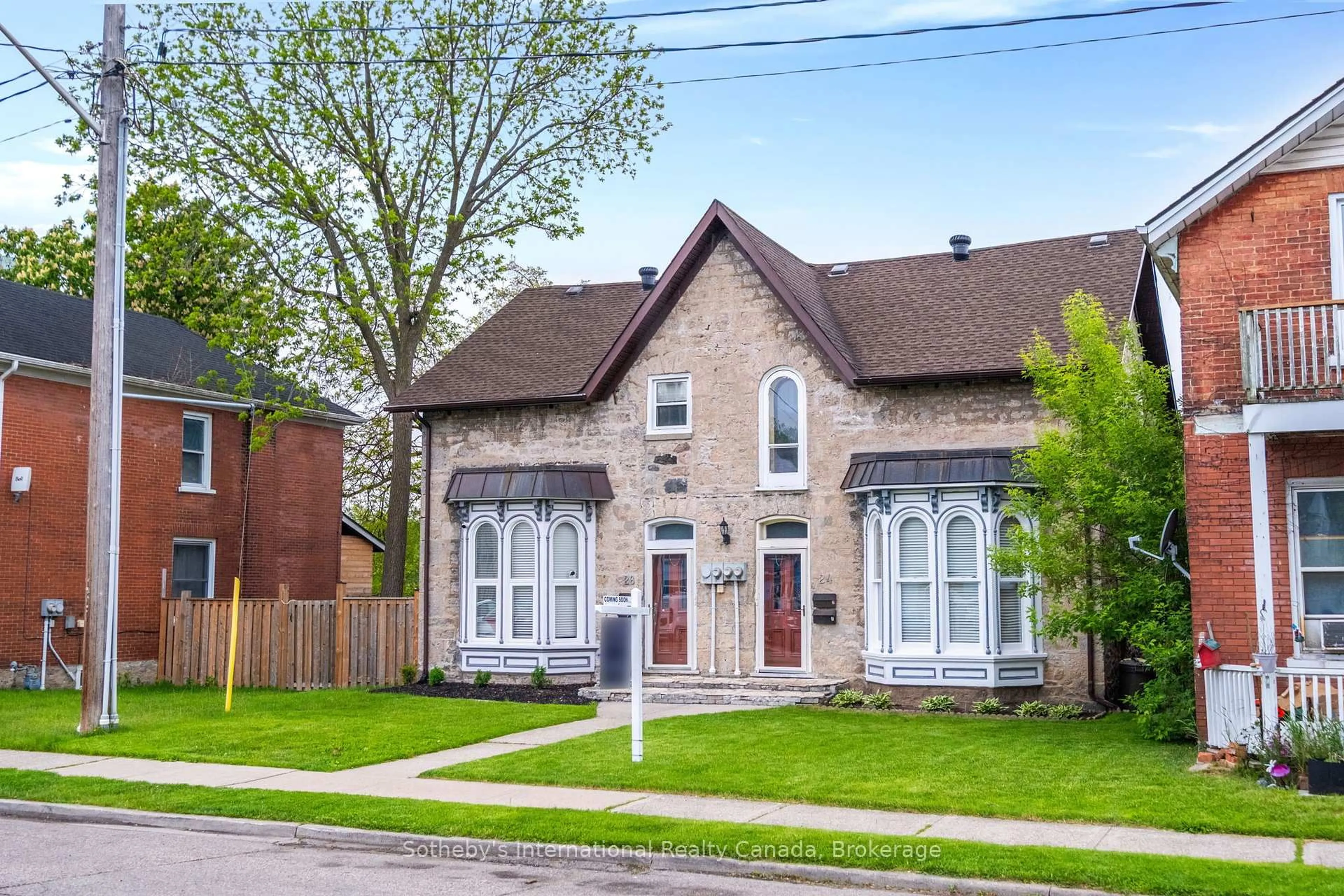 Home with brick exterior material, street for 24 Veterans Way, Cambridge Ontario N1R 3K7