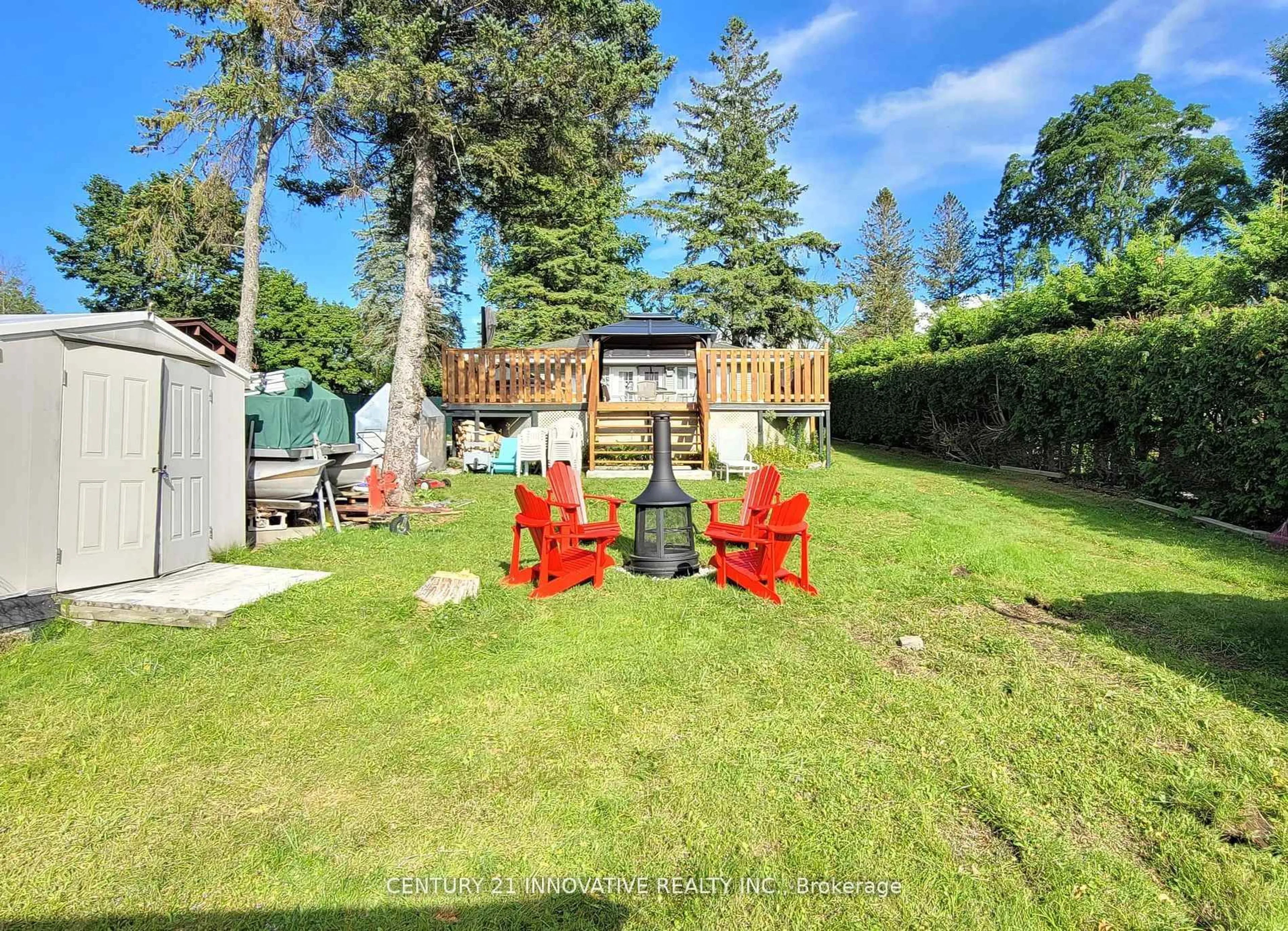 A pic from outside/outdoor area/front of a property/back of a property/a pic from drone, unknown for 73 Loon St, Kawartha Lakes Ontario L0B 1K0
