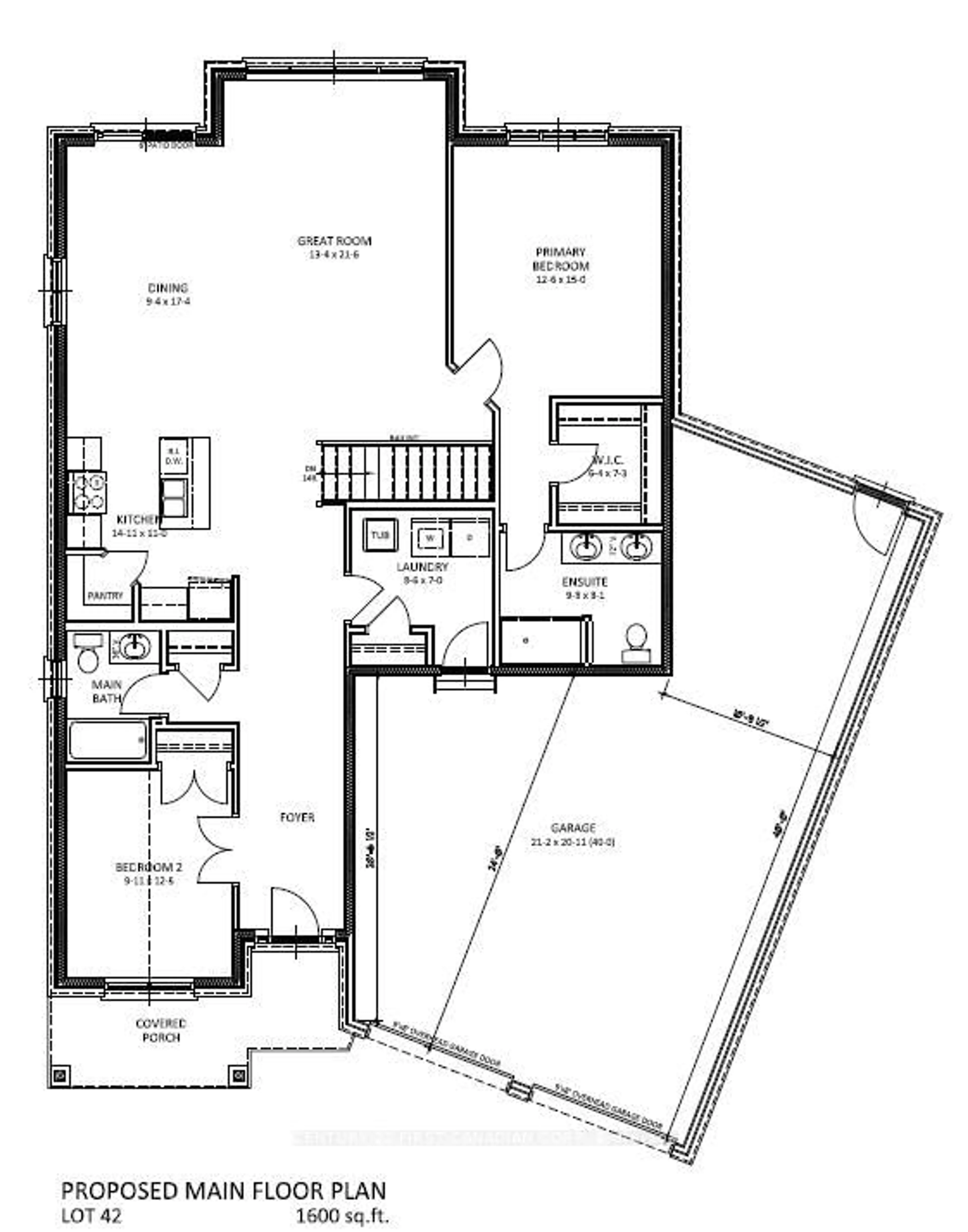 Floor plan for 176 Holloway Tr, Middlesex Centre Ontario N0M 2A0