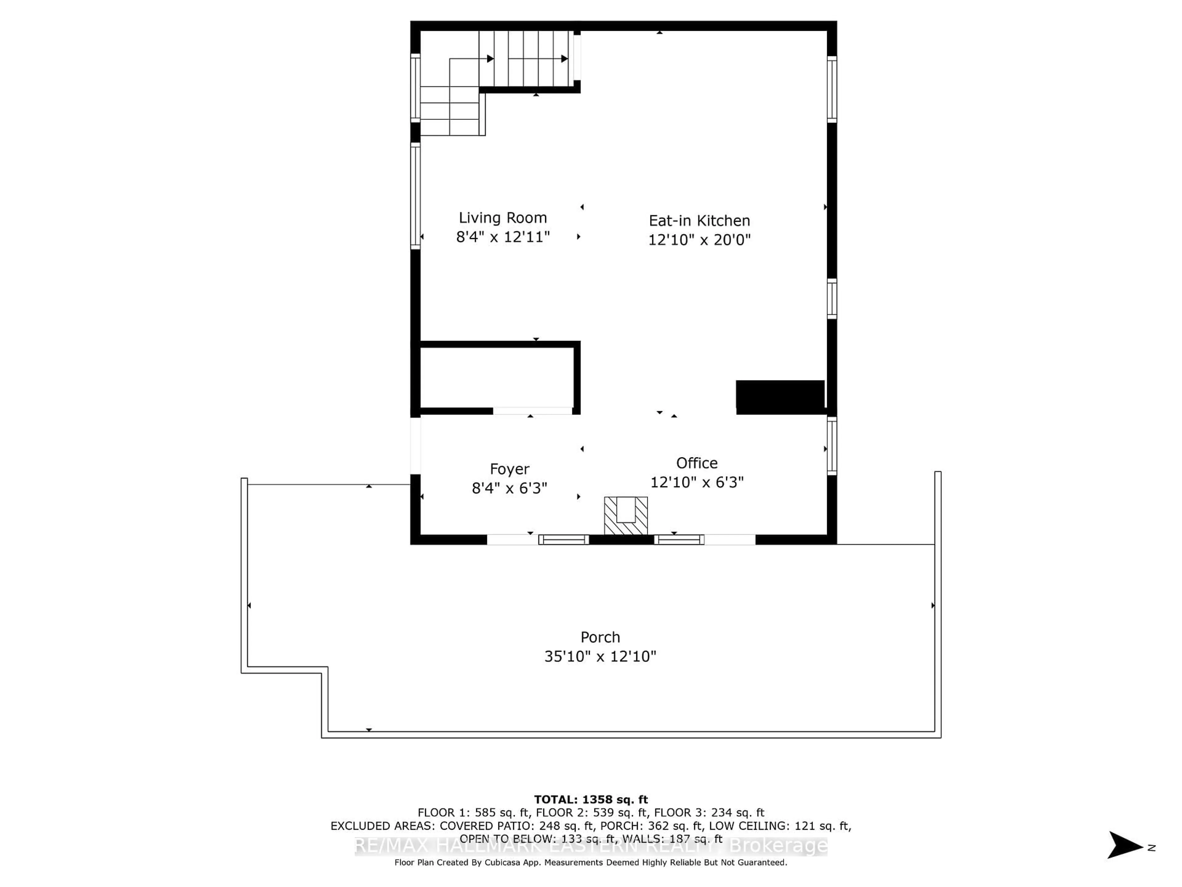 Floor plan for 551 & 565 Cooney Island Rd, Douro-Dummer Ontario K0L 2S0
