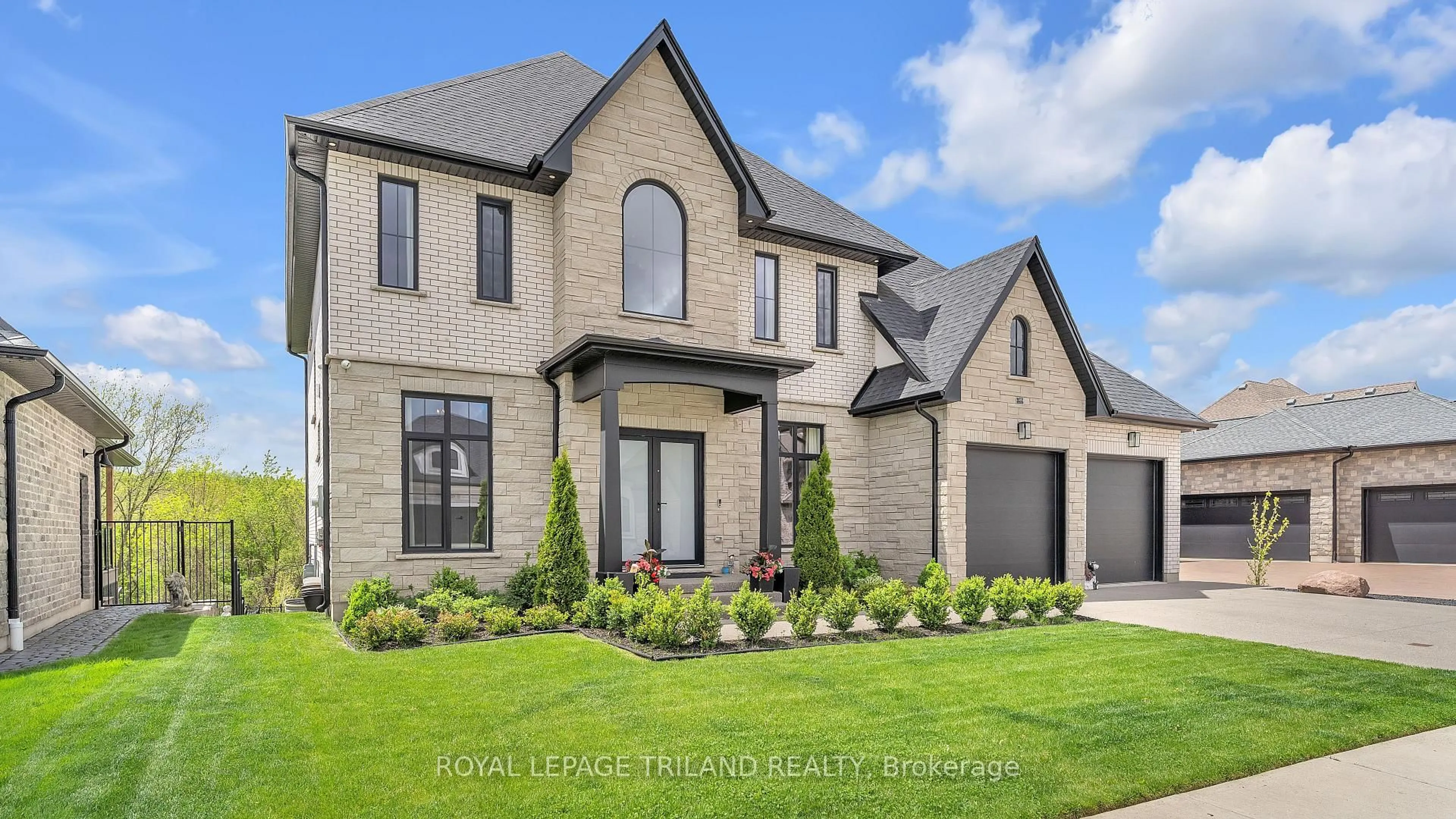 Home with brick exterior material, street for 7469 Silver Creek Cres, London South Ontario N6P 0G6