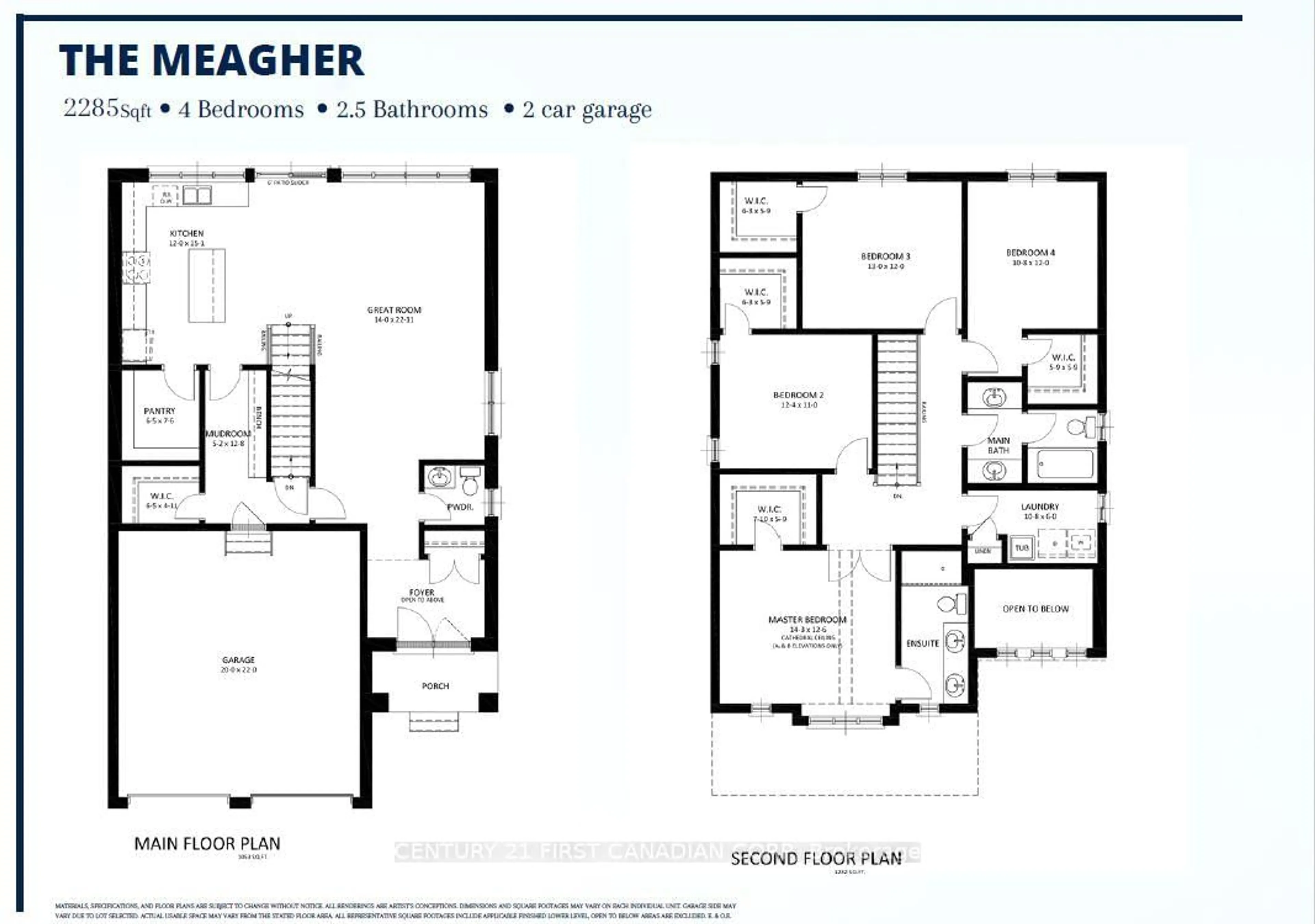 Floor plan for 121 Holloway Tr, Middlesex Centre Ontario N0M 2A0