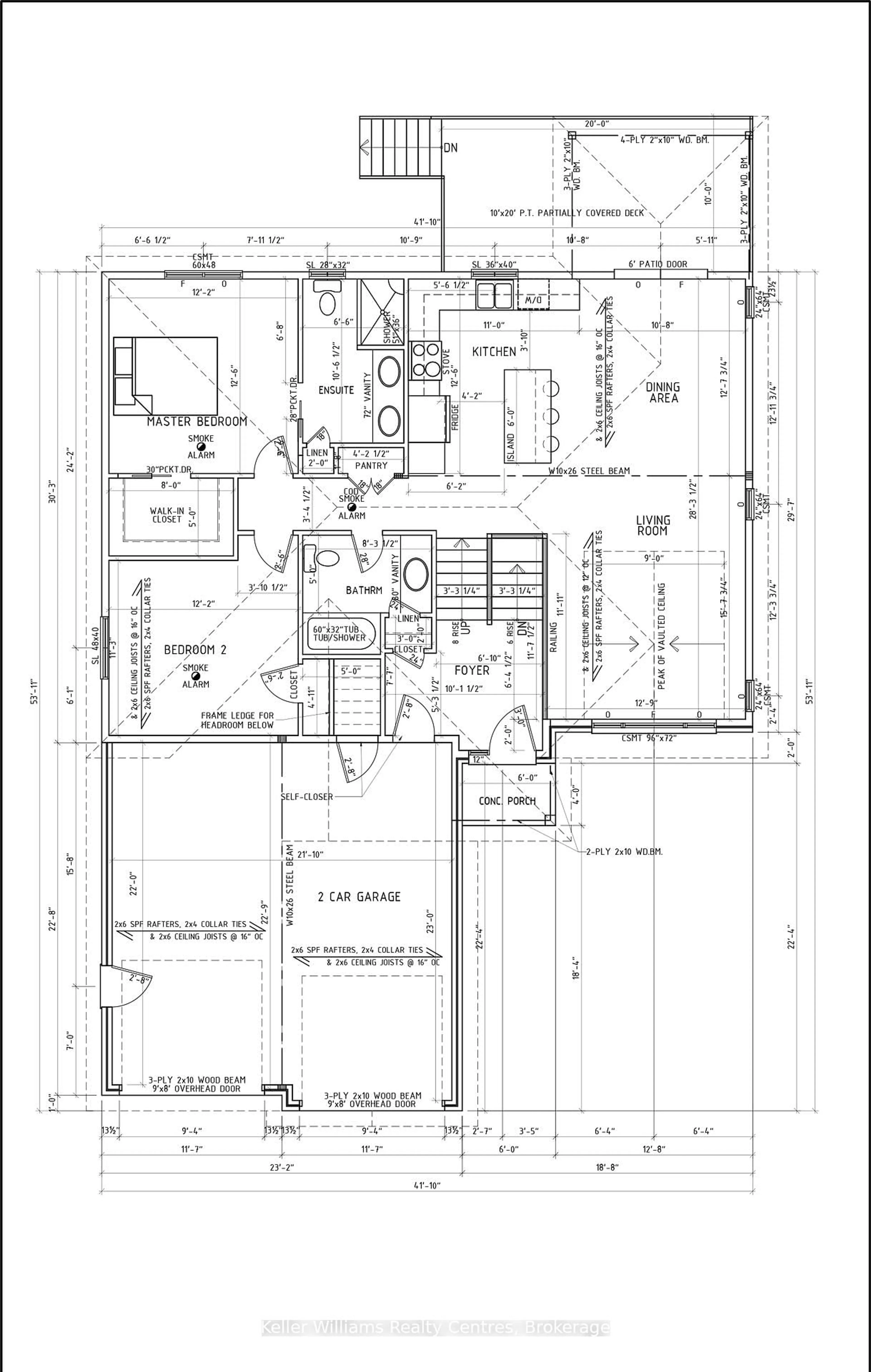 Floor plan for 612 26TH Ave, Hanover Ontario N4N 3B8