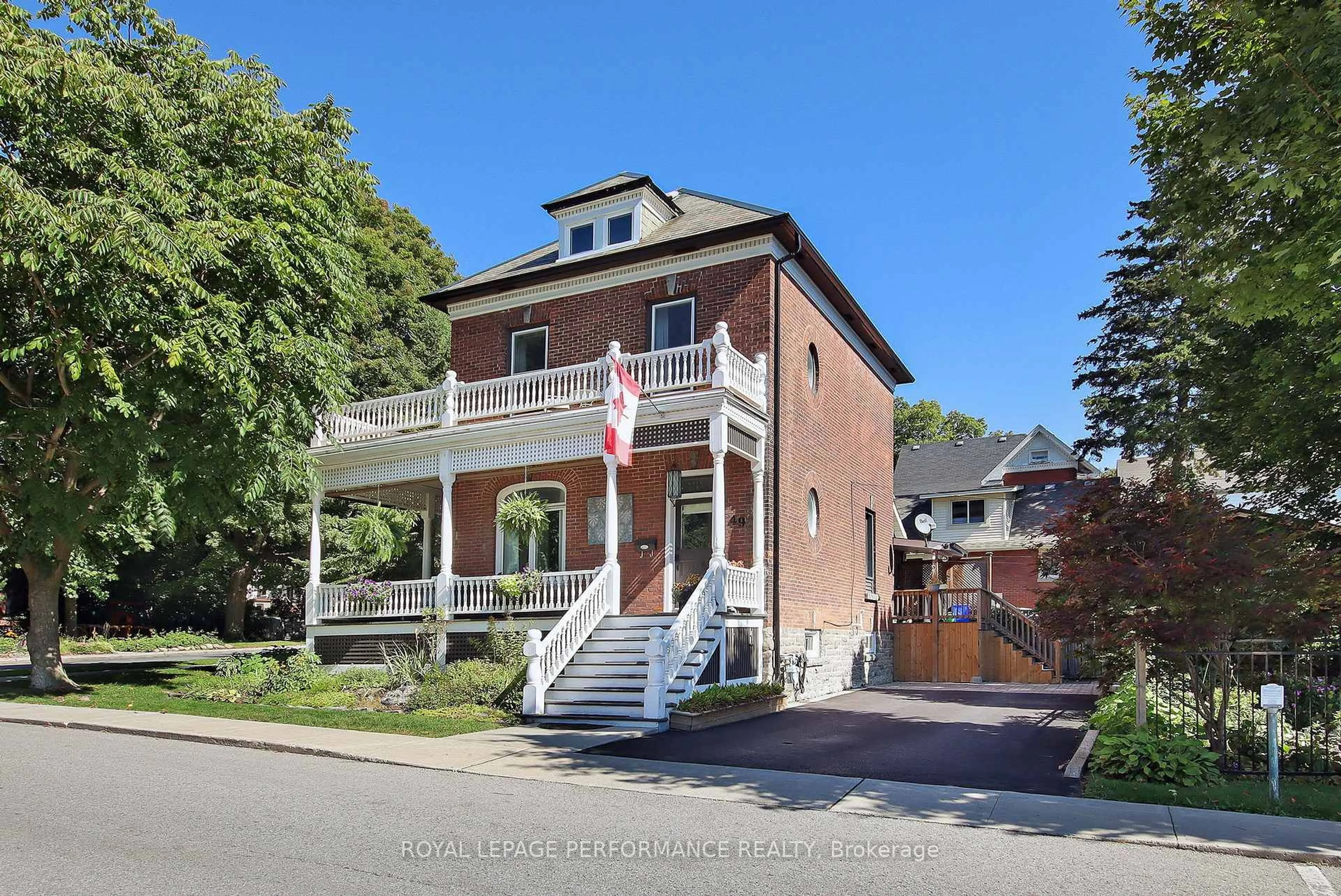 Home with brick exterior material, street for 49 Bethune St, Brockville Ontario K6V 2C9