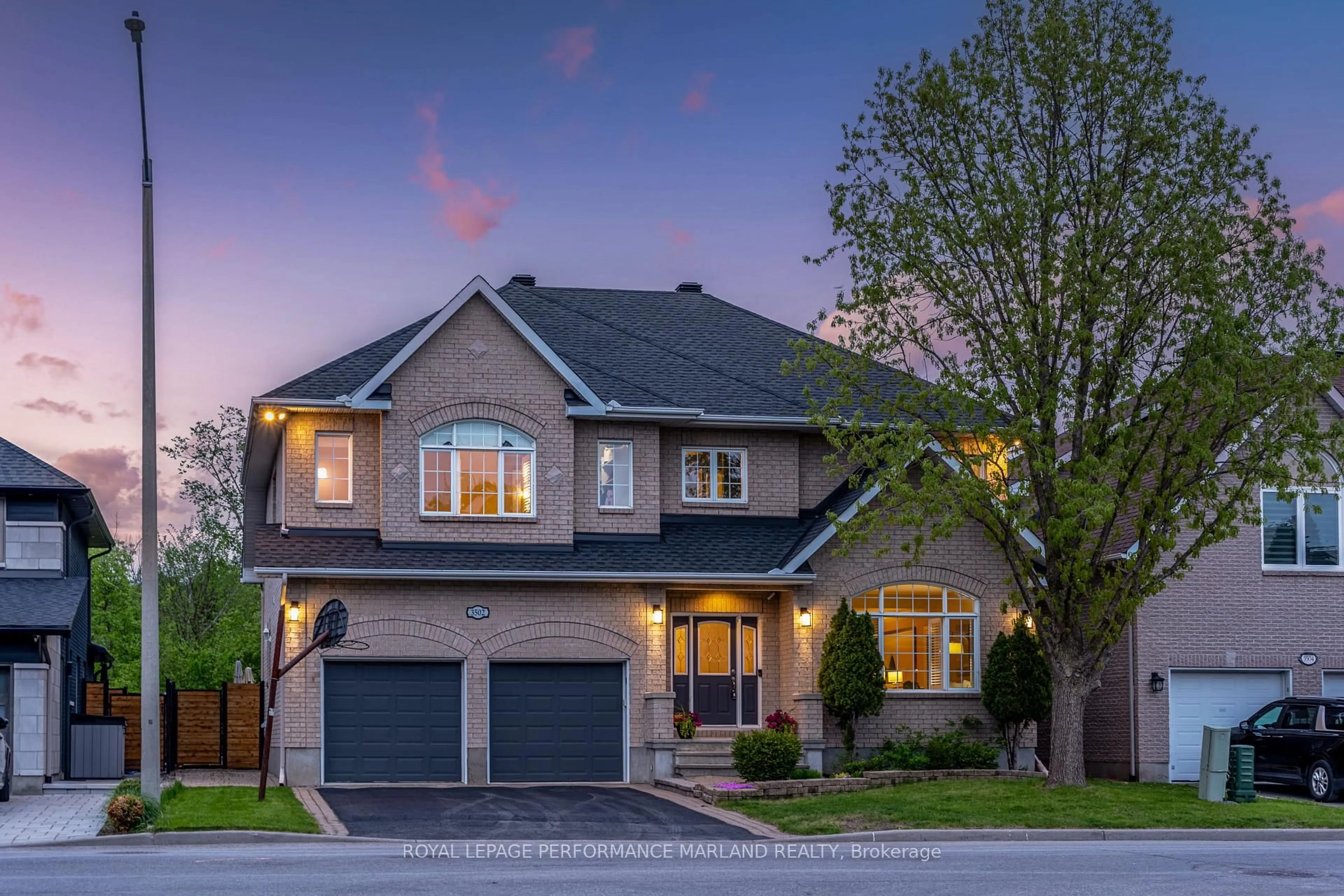 Home with brick exterior material, street for 3502 Wyman Cres, Ottawa Ontario K1V 0Y8