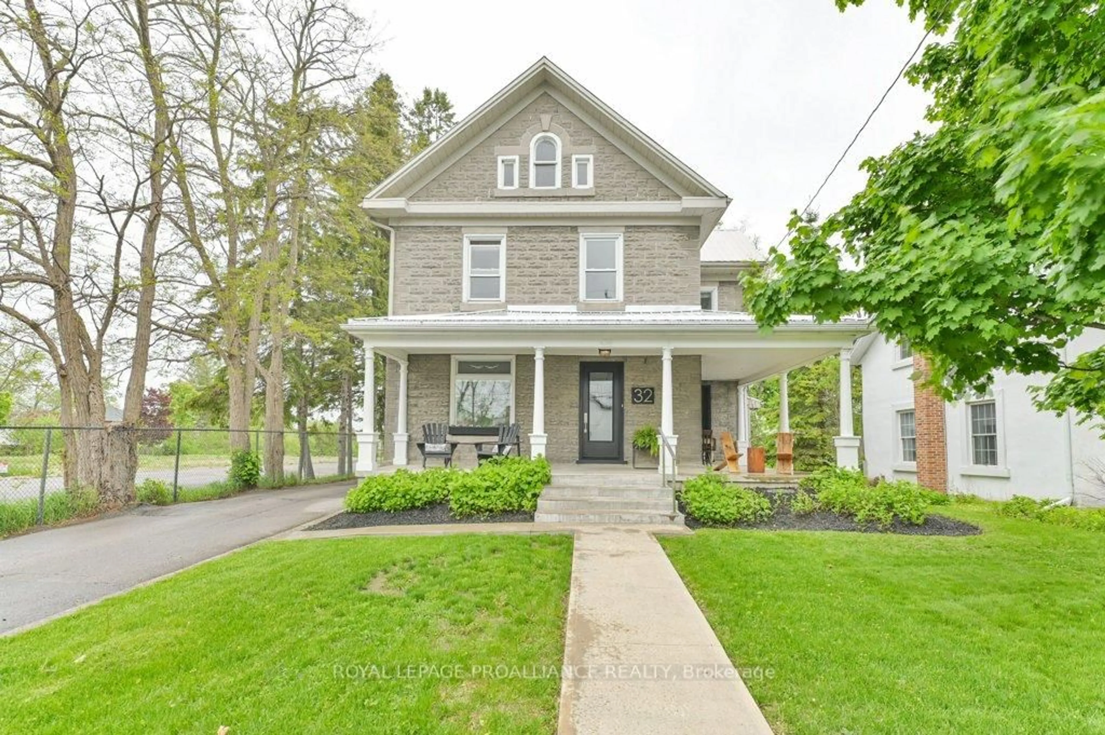 Home with brick exterior material, street for 32 Church St, Stirling Ontario K0K 3E0