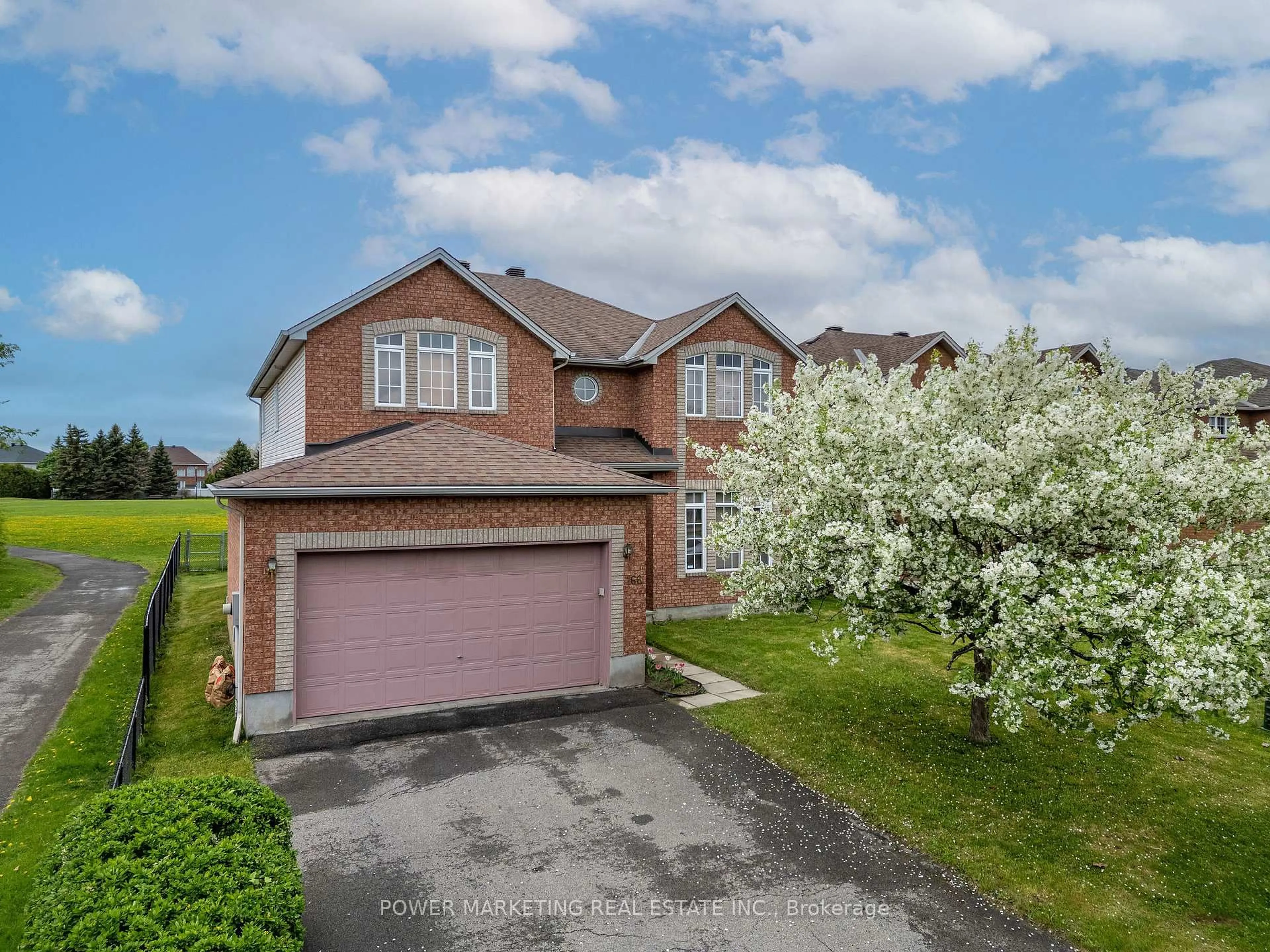 A pic from outside/outdoor area/front of a property/back of a property/a pic from drone, street for 166 Allanford Ave, Ottawa Ontario K1T 3Y4