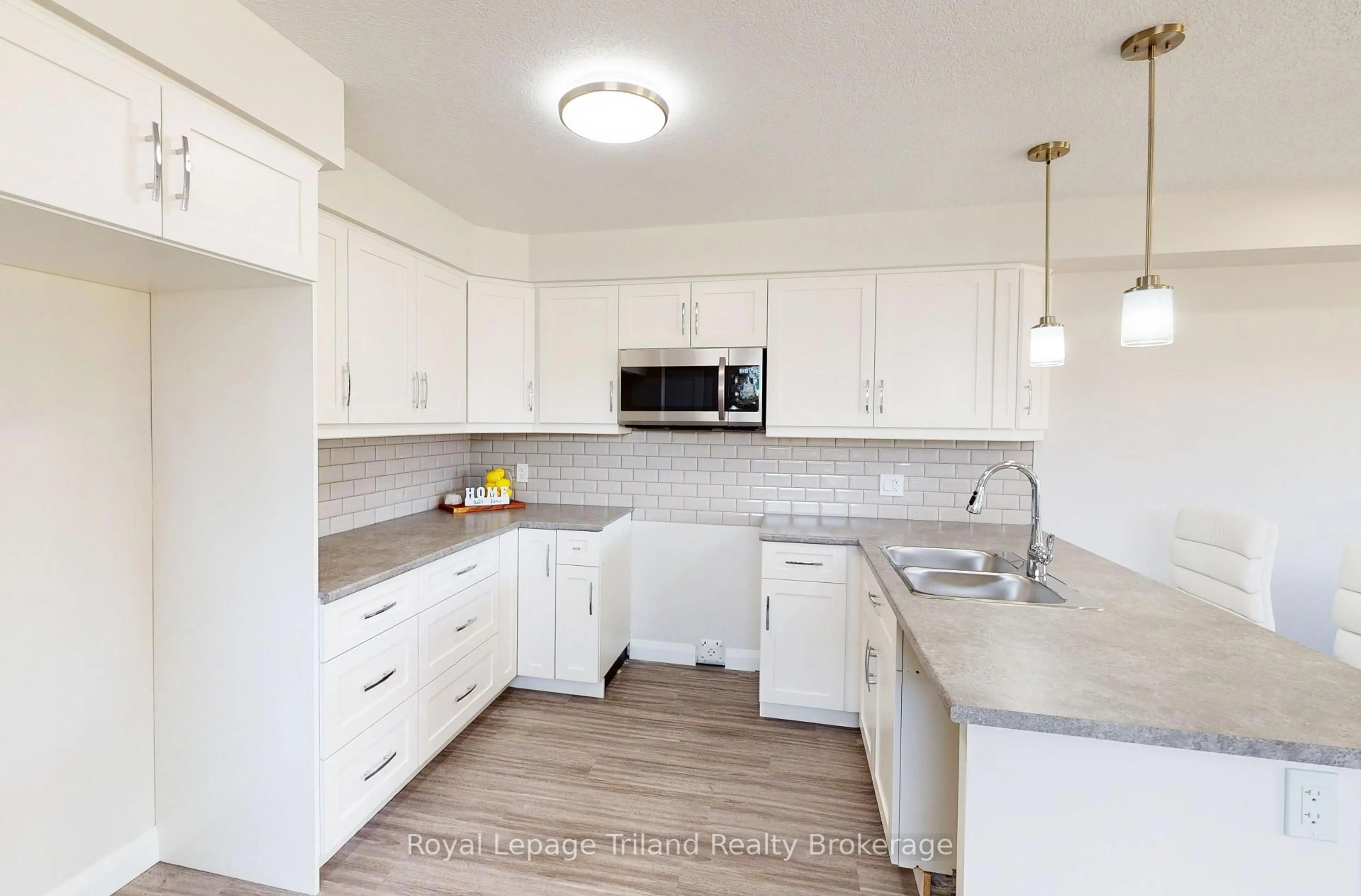 Open concept kitchen, ceramic/tile floor for 137 Wimpole St #Unit A, West Perth Ontario N0K 1N0