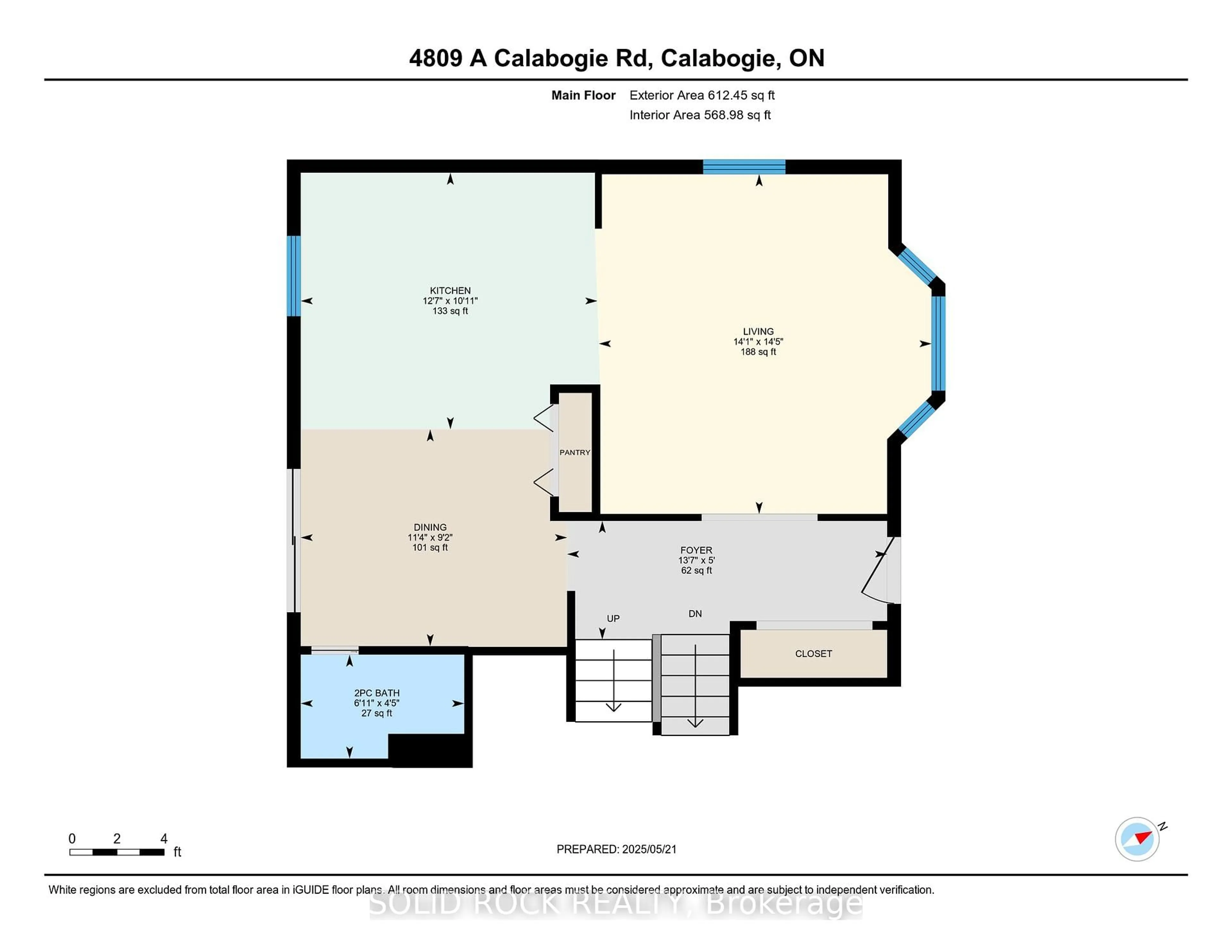 Floor plan for 4809A Calabogie Rd, Calabogie Ontario K0J 1H0