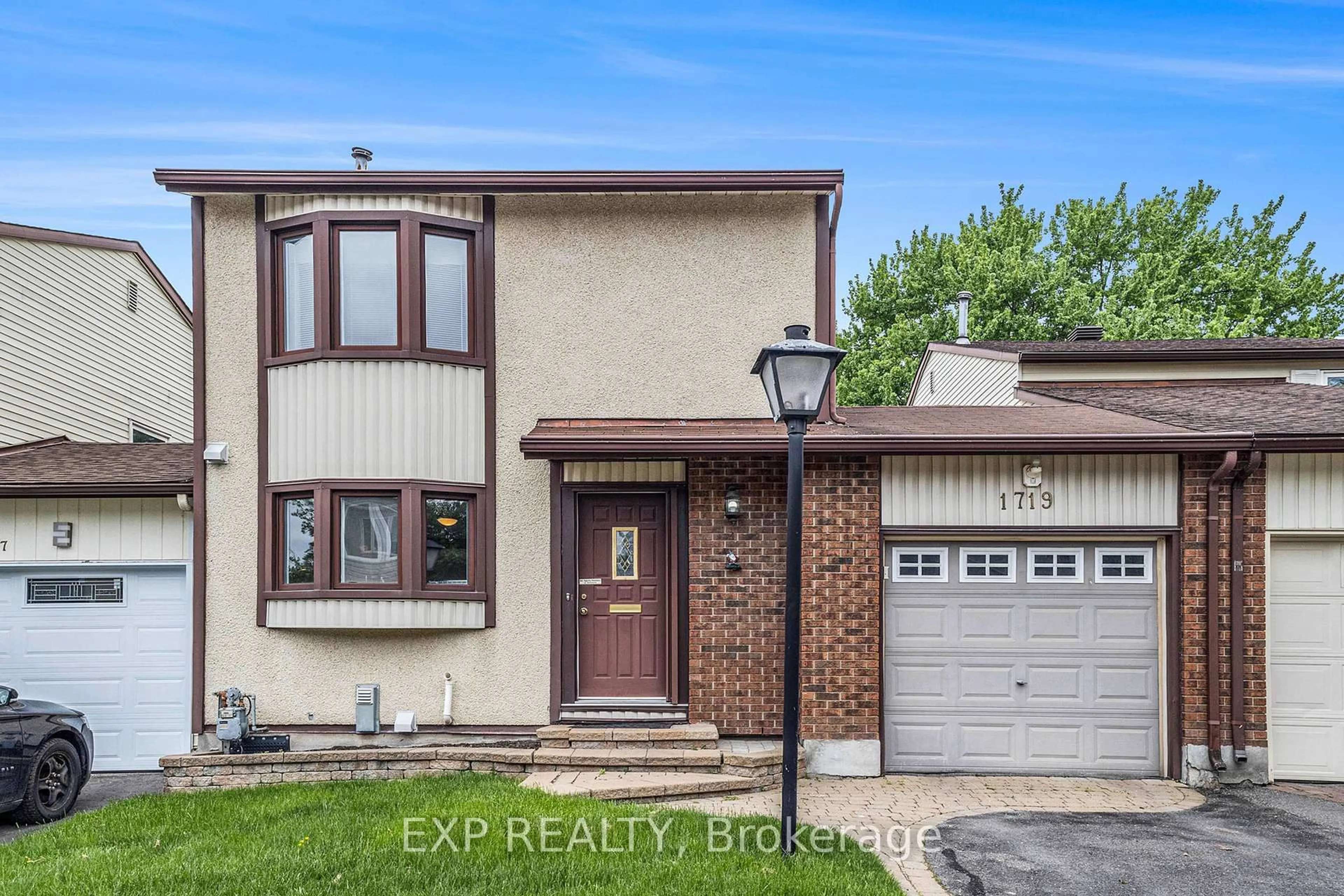 Home with brick exterior material, street for 1719 Lafrance Dr, Orleans Ontario K1E 2H1