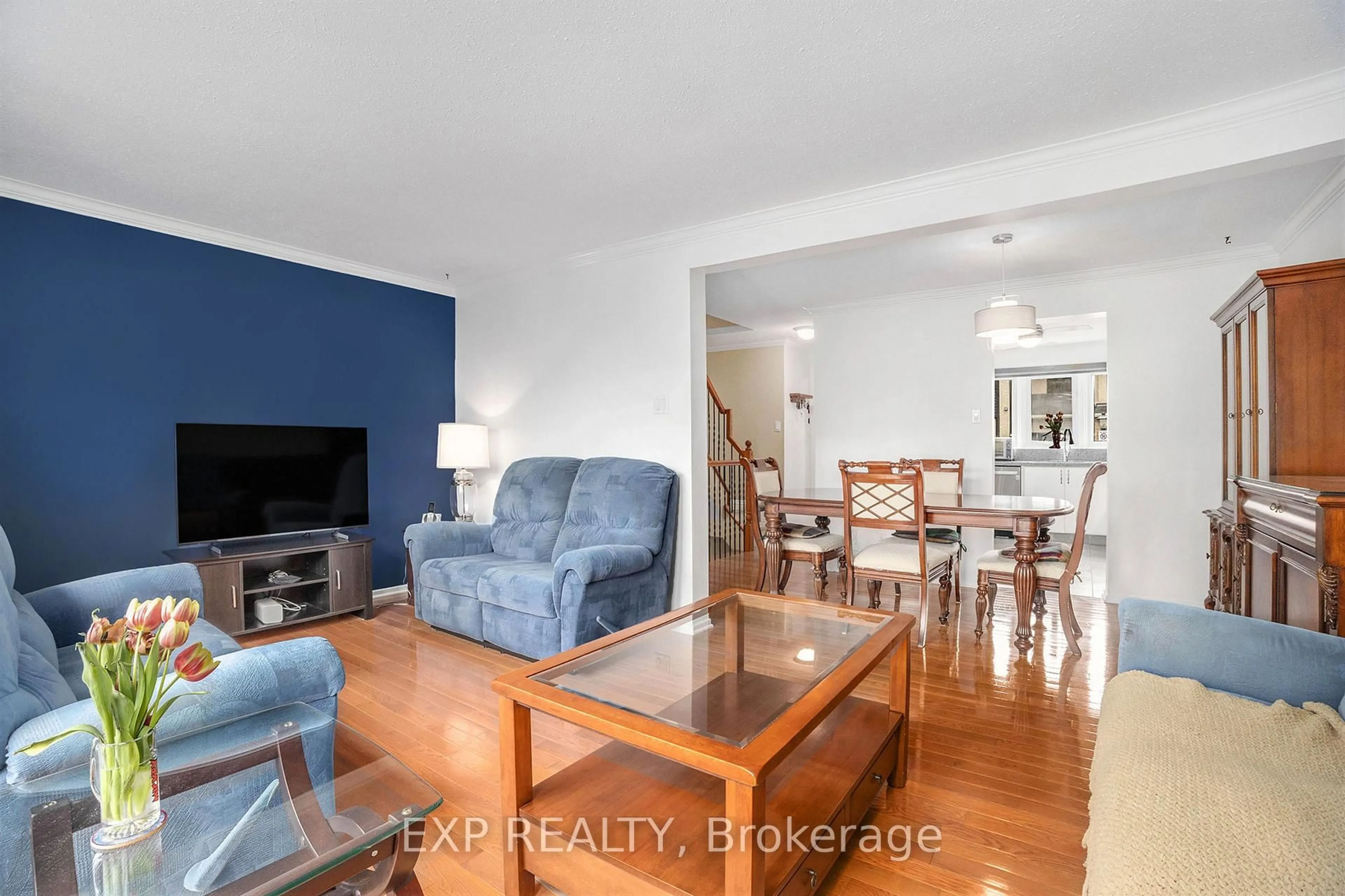 Living room with furniture, unknown for 1719 Lafrance Dr, Orleans Ontario K1E 2H1
