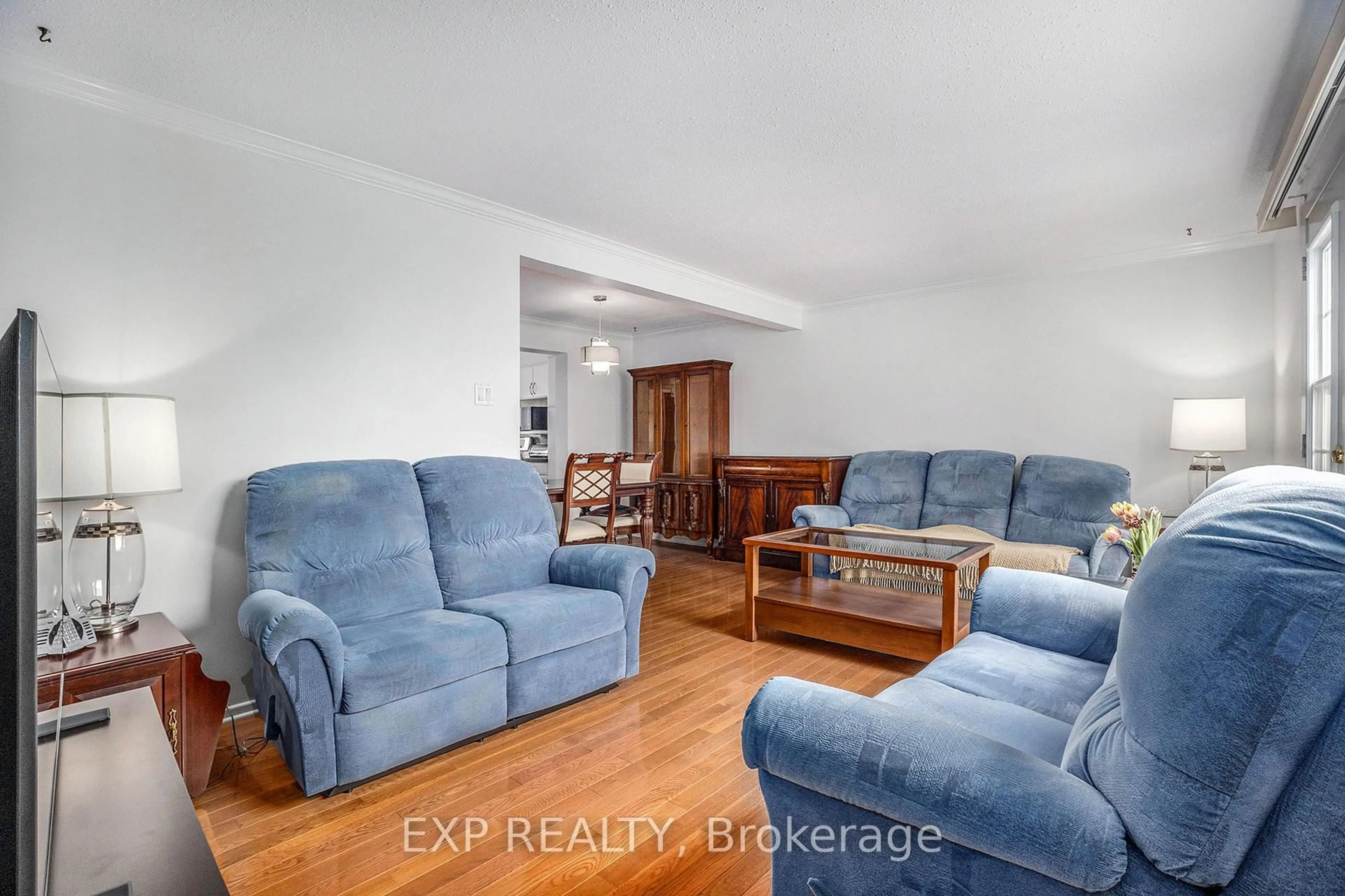 Living room with furniture, unknown for 1719 Lafrance Dr, Orleans Ontario K1E 2H1
