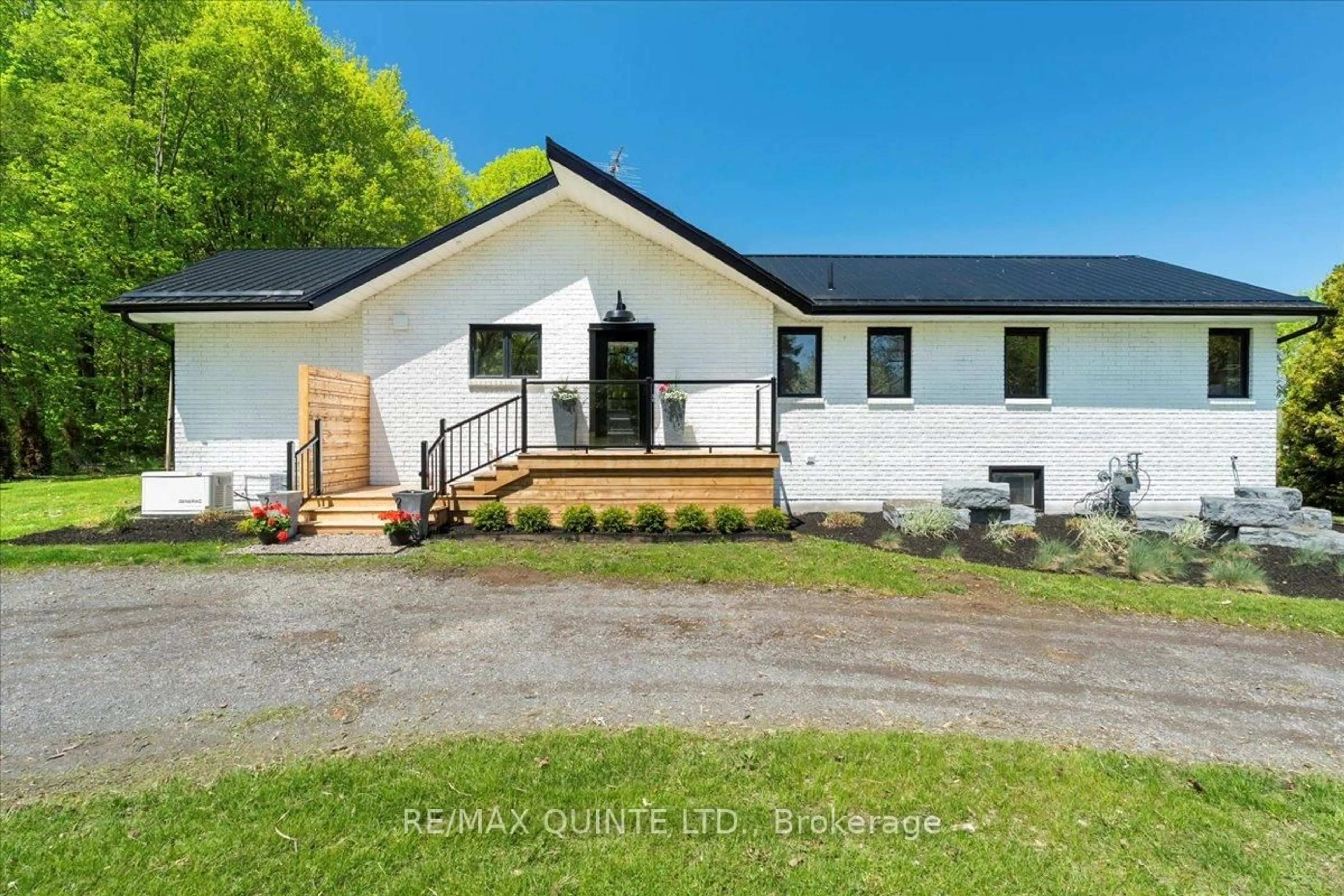 A pic from outside/outdoor area/front of a property/back of a property/a pic from drone, unknown for 1406 County Road 12 N/A, Prince Edward County Ontario K0K 2T0