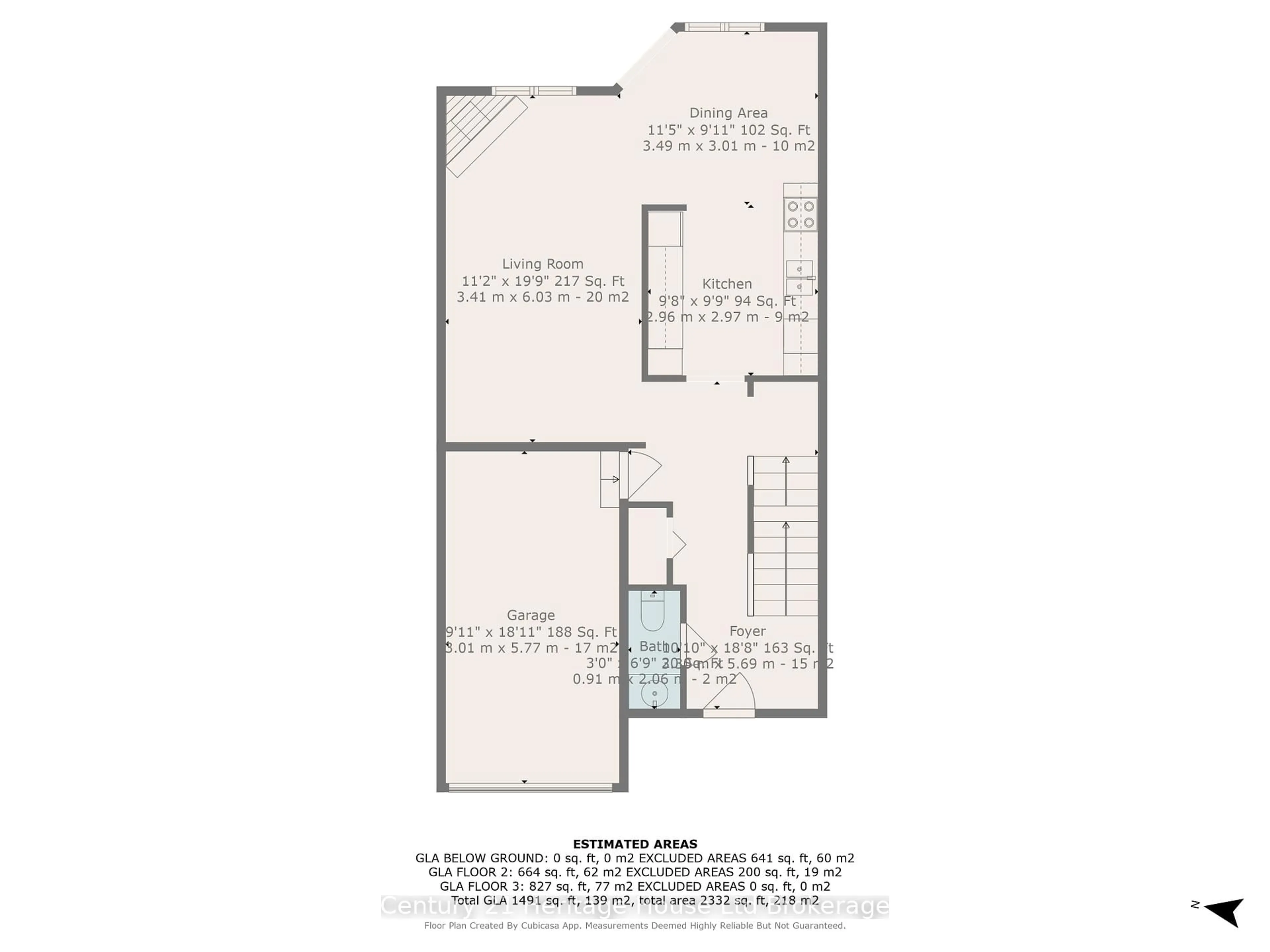 Floor plan for 395 Springbank Ave #3, Woodstock Ontario N4T 1L1