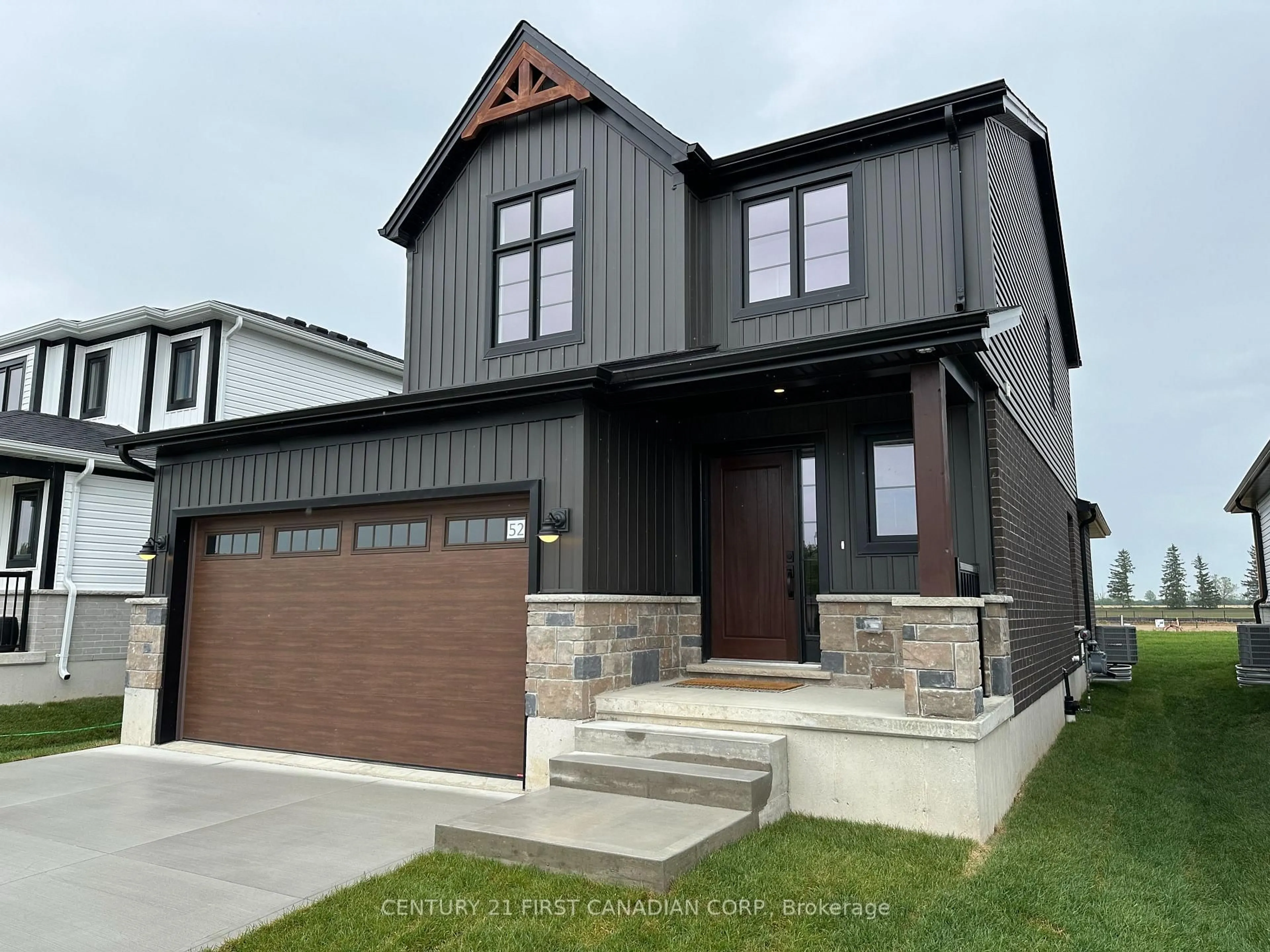 Home with brick exterior material, street for 78 Queen St, North Middlesex Ontario N0M 1A0