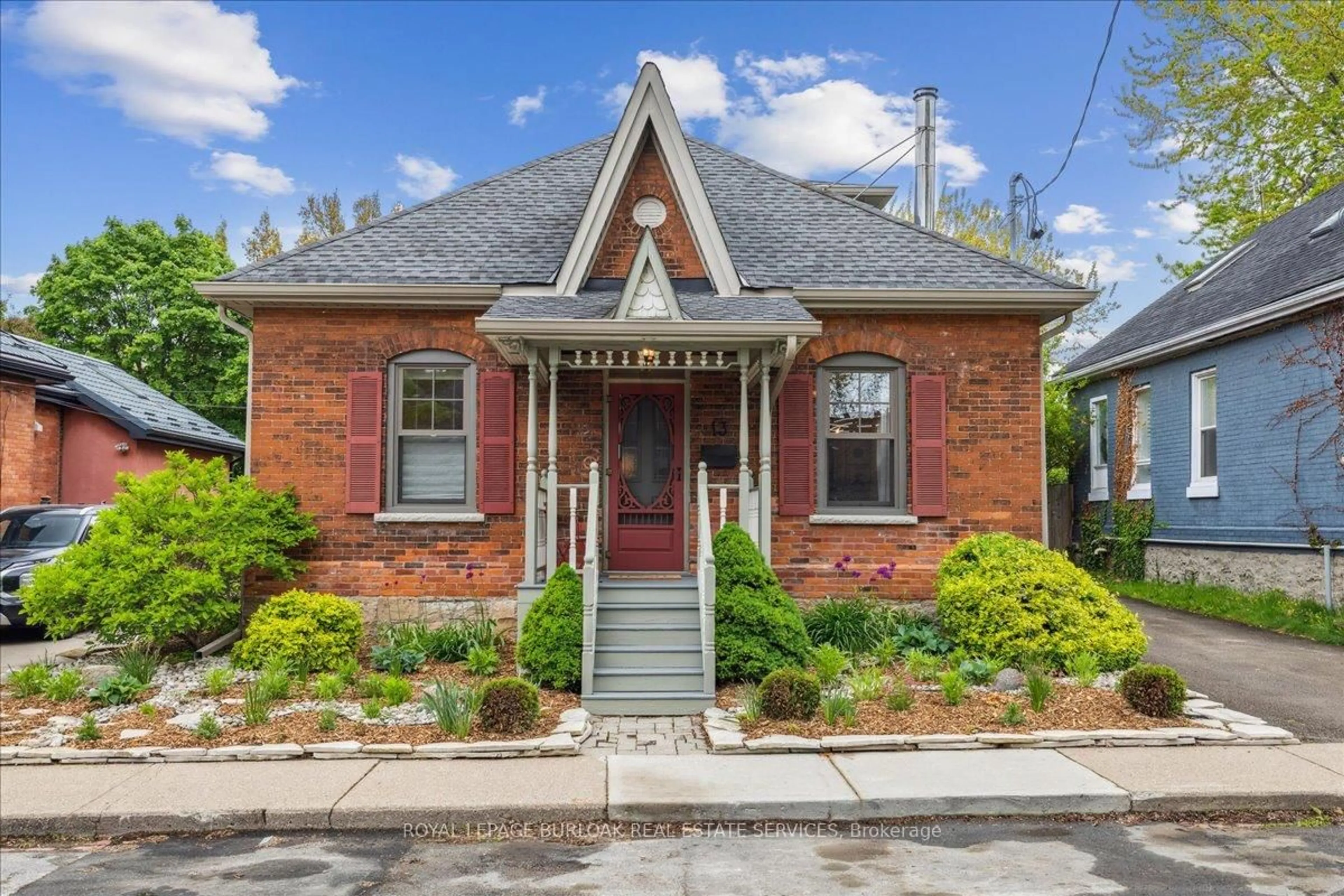 Home with brick exterior material, street for 13 Reginald St, Hamilton Ontario L8P 3X8