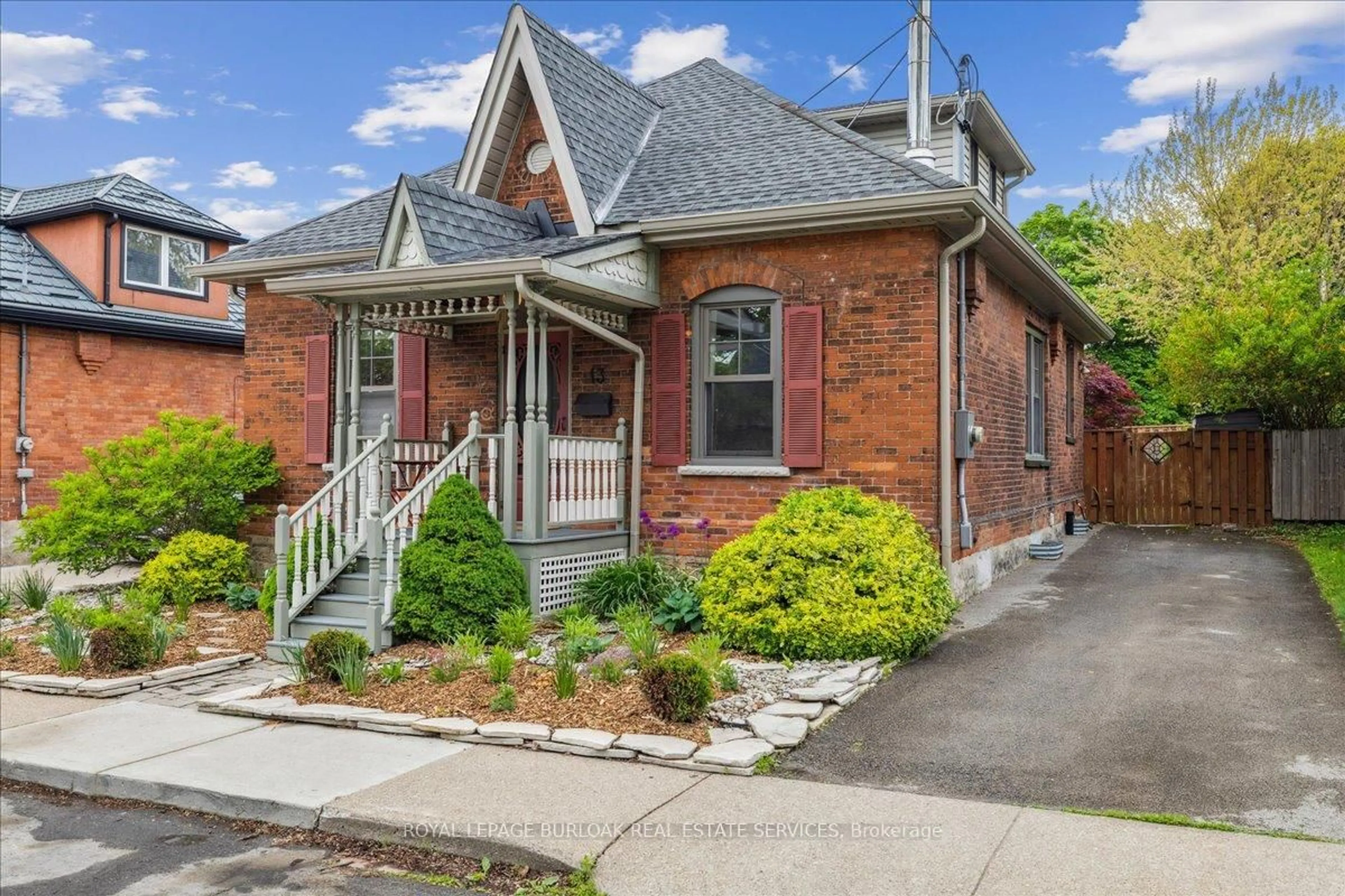 Home with brick exterior material, street for 13 Reginald St, Hamilton Ontario L8P 3X8