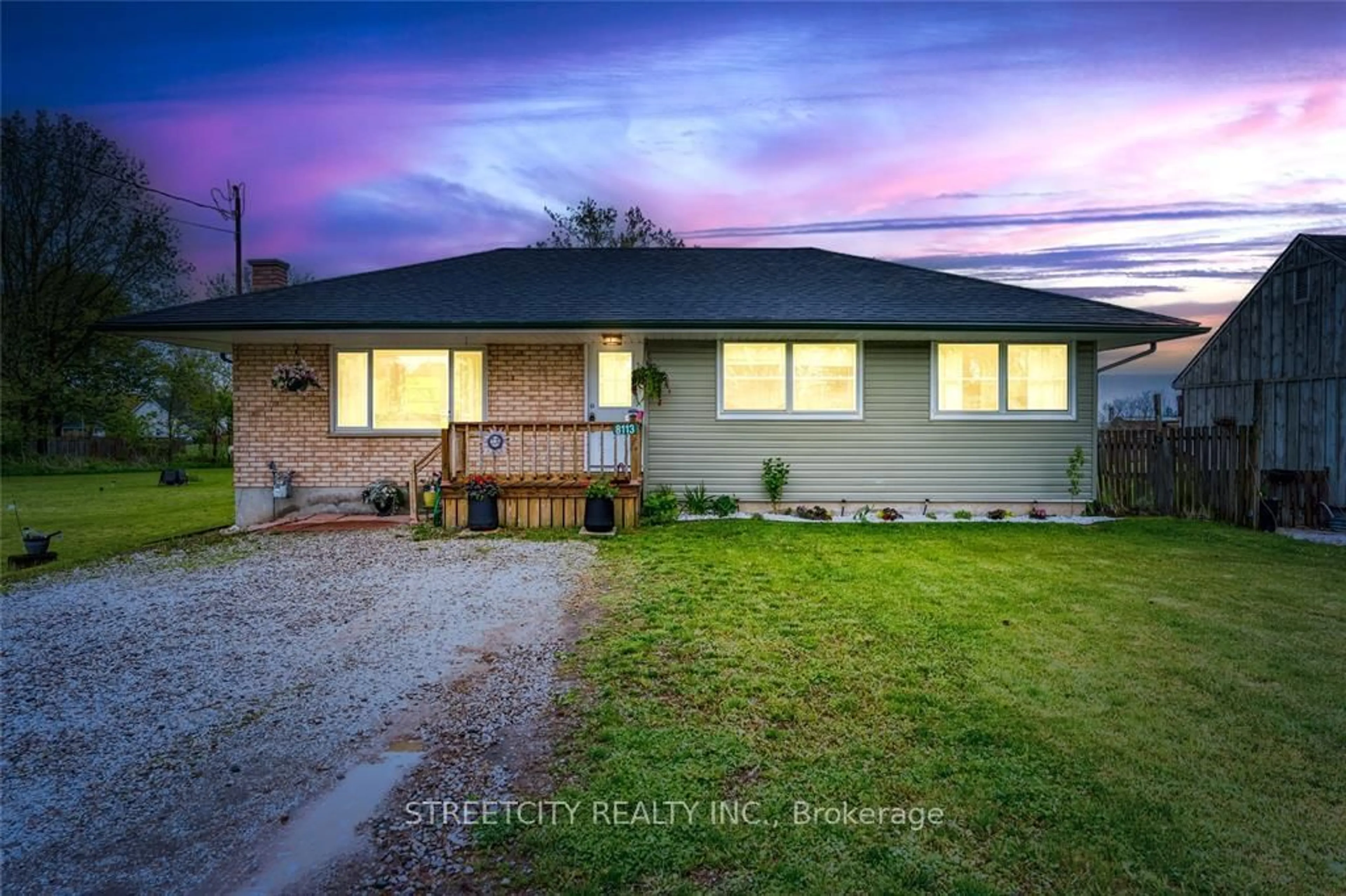A pic from outside/outdoor area/front of a property/back of a property/a pic from drone, street for 8113 Lisgar St, Brooke-Alvinston Ontario N0N 1A0