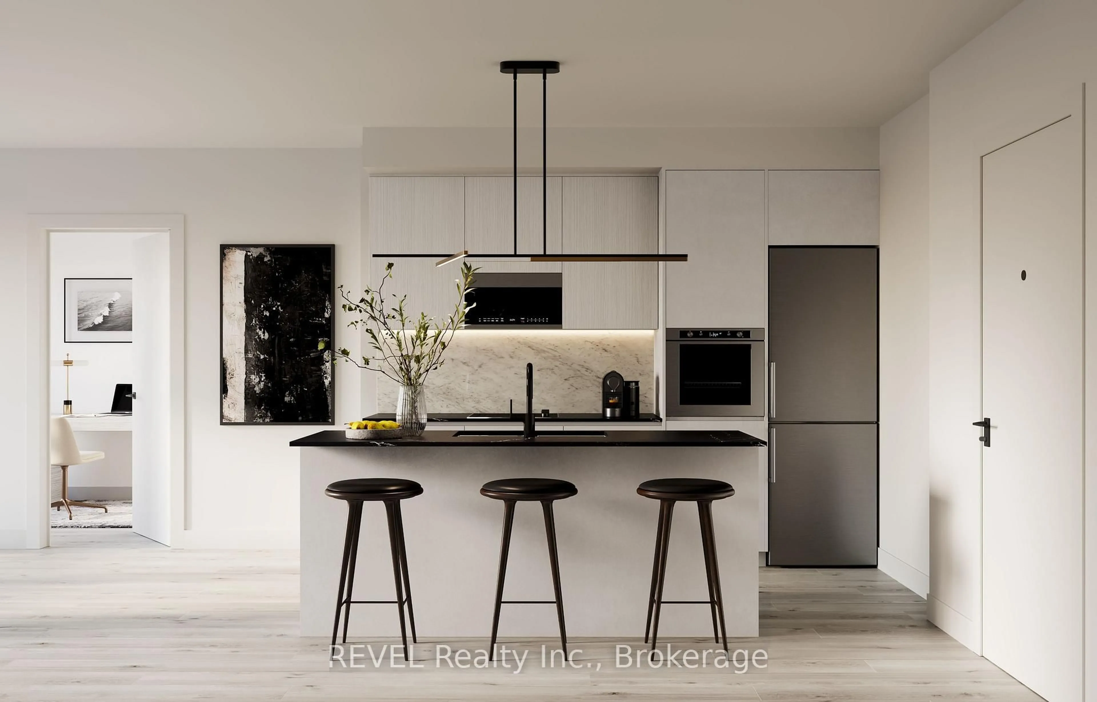 Contemporary kitchen, unknown for 47 Hastings St #104, St. Catharines Ontario L2T 1J2