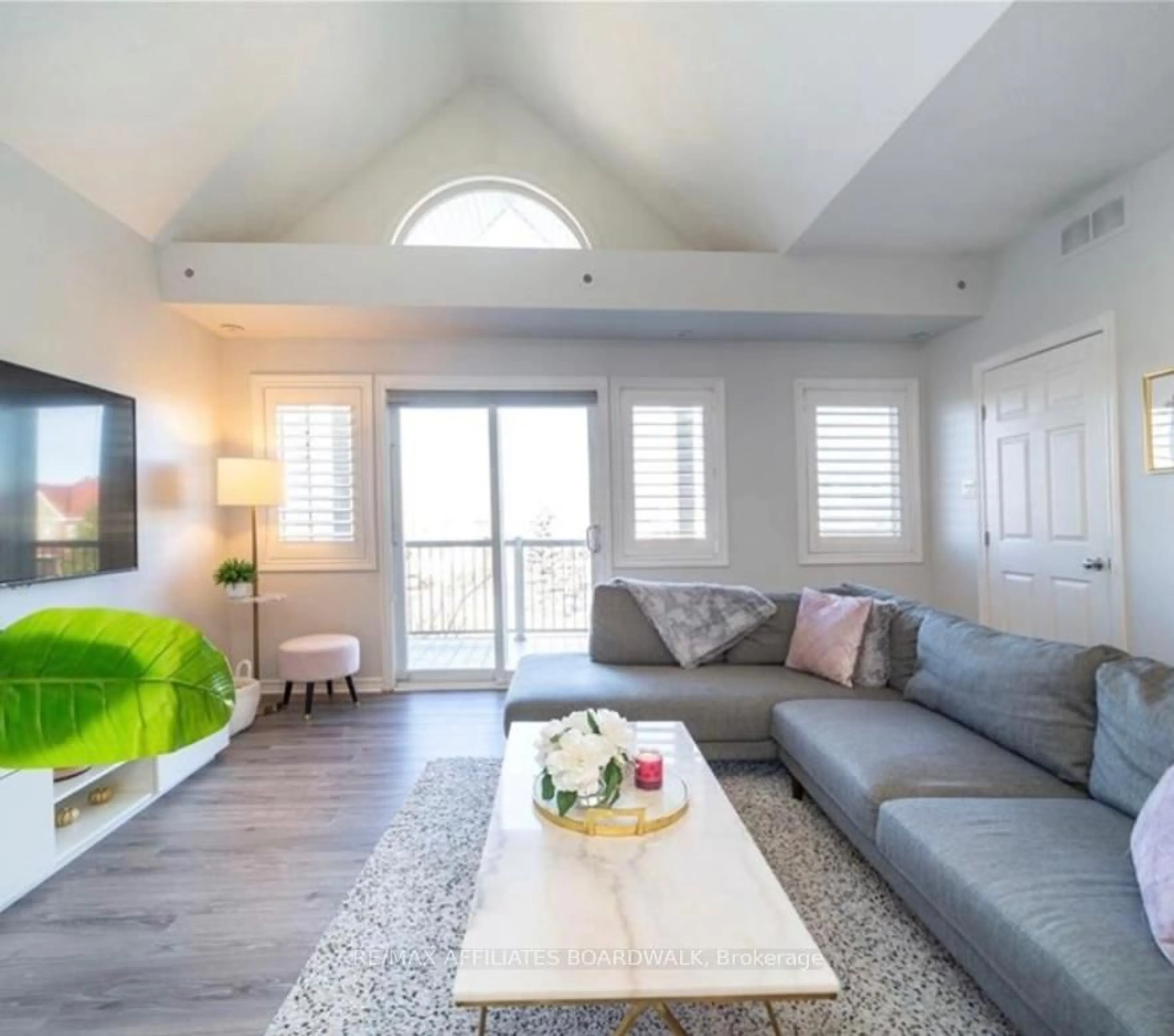Living room with furniture, unknown for 241 Crestway Crescent Dr #I, Ottawa Ontario K2G 0A9