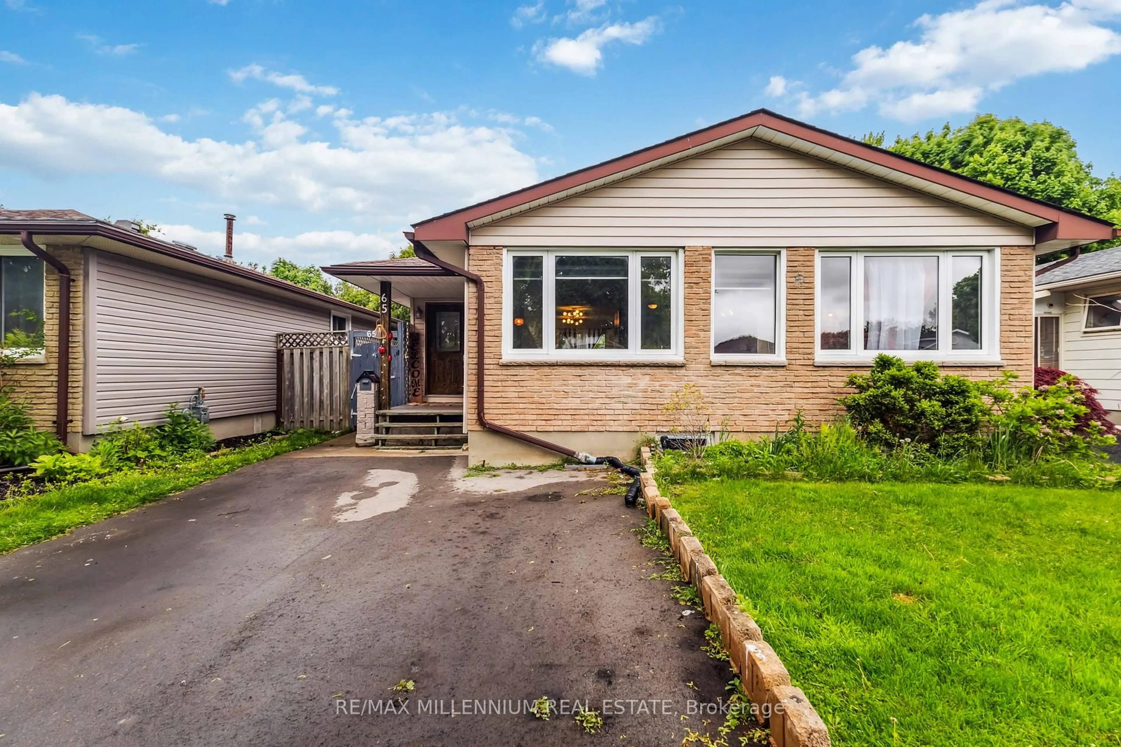 Home with brick exterior material, street for 65 Fennell Cres, London South Ontario N6E 2E2