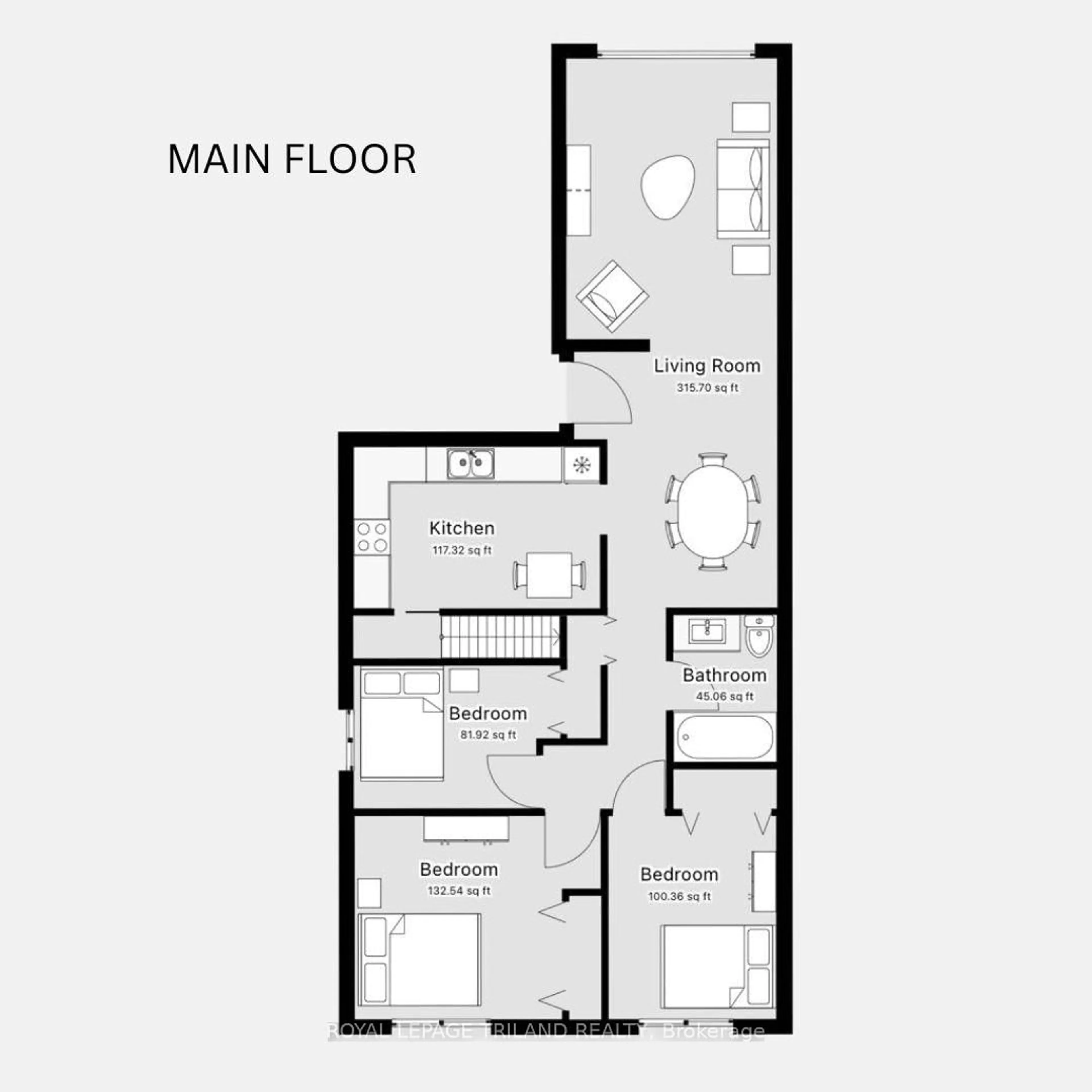 Floor plan for 75 Monmore Rd, London North Ontario N6G 2W7