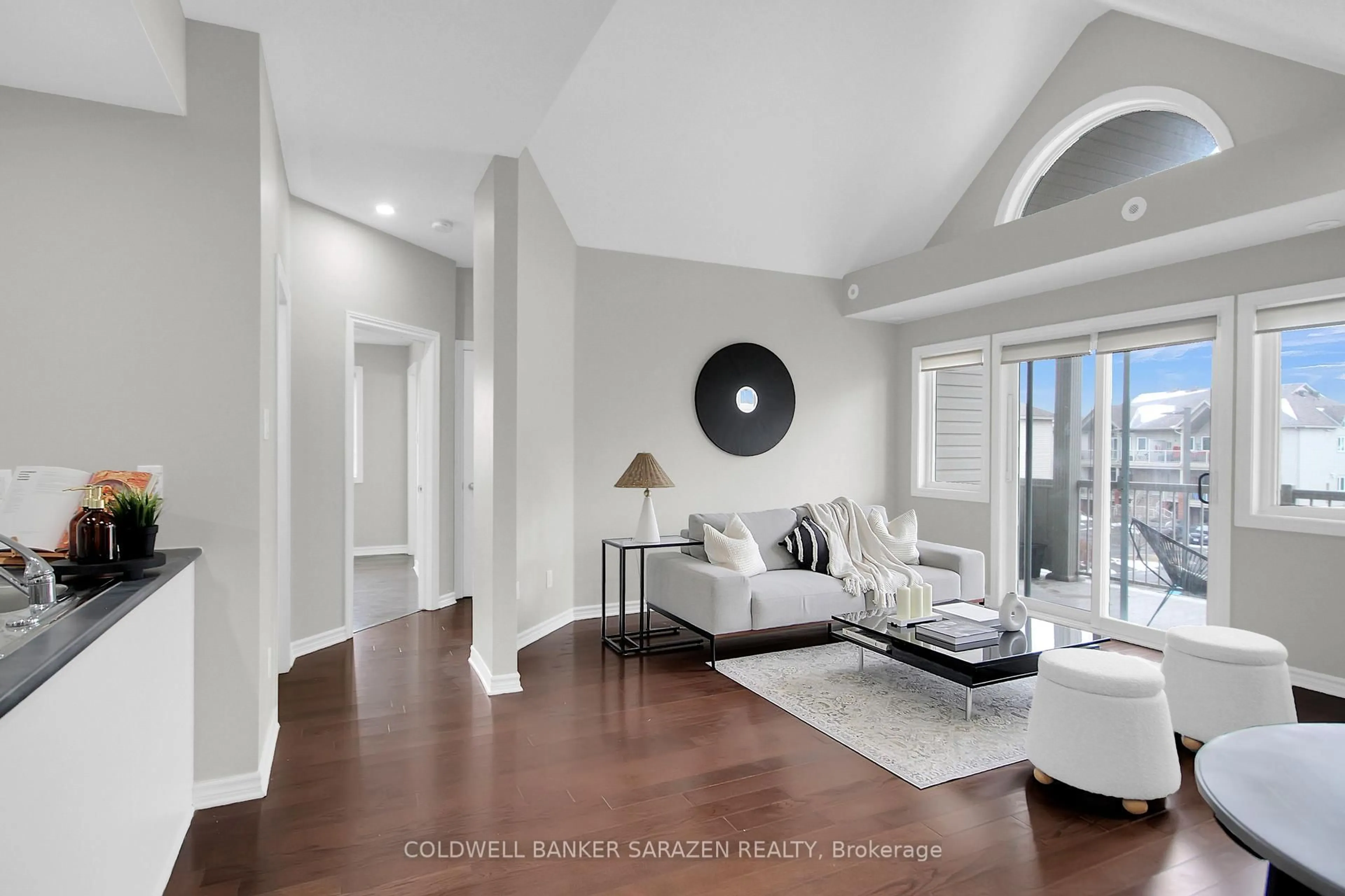 Living room with furniture, unknown for 171 Crestway Dr #F, Ottawa Ontario K2G 7C8