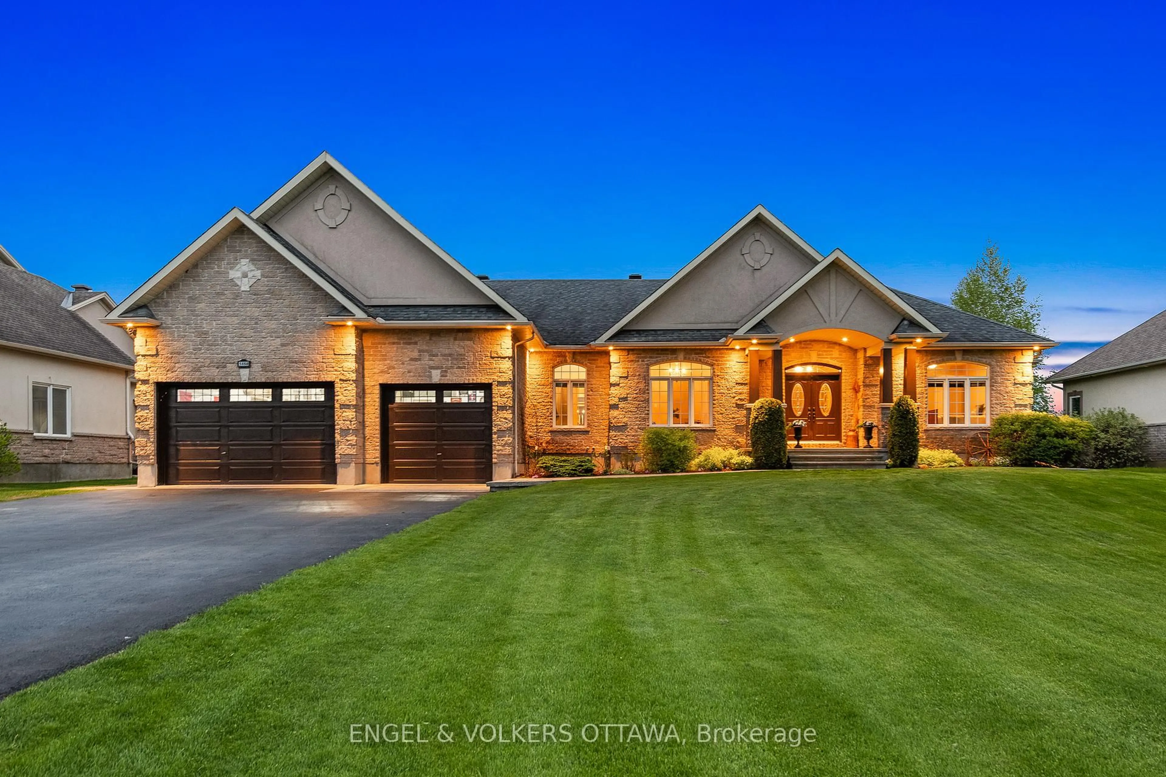Home with brick exterior material, street for 1468 Sandy Beach Crt, Ottawa Ontario K4P 0C2