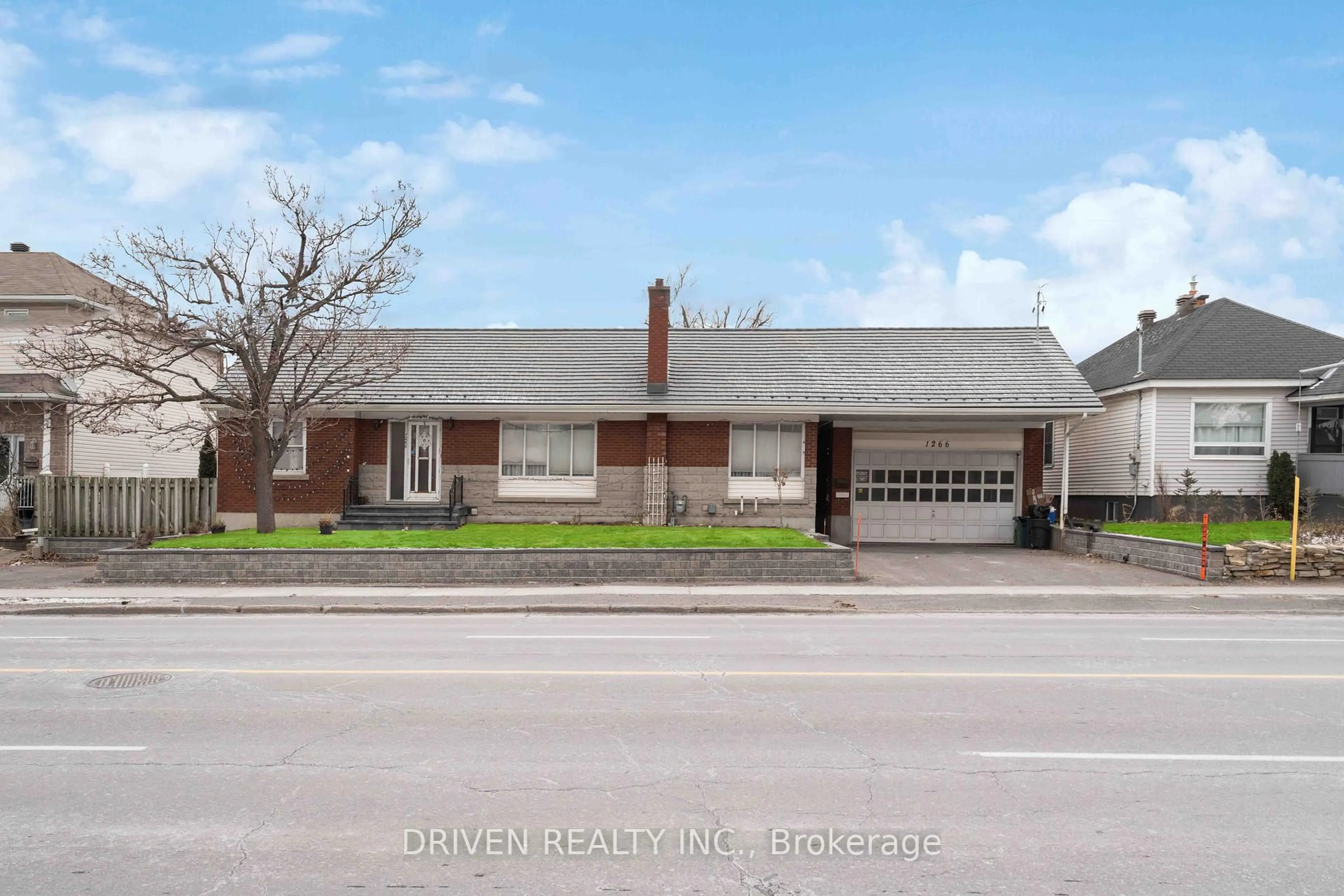 Home with brick exterior material, street for 1266 Walkley Rd, Ottawa Ontario K1V 6P7